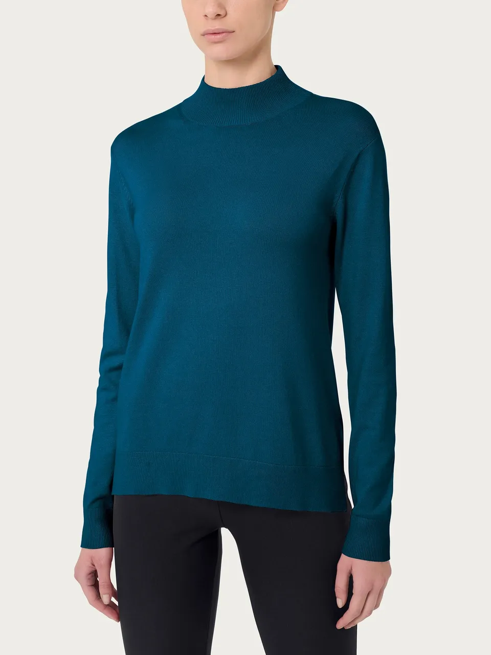 Ragno Four Seasons Lupetto maglia blu reflecting pond