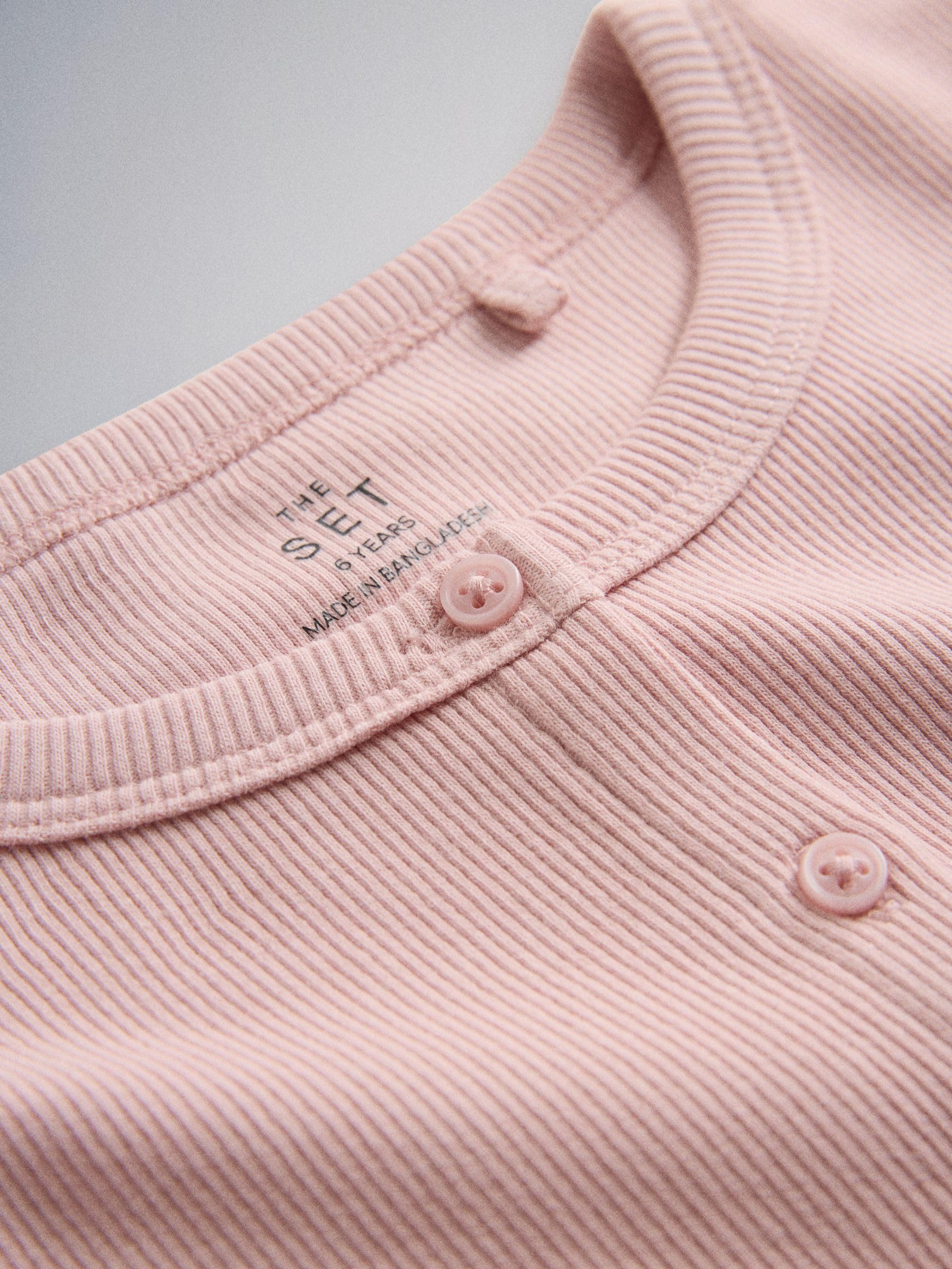 Geo Next The Set Top Cotone bambina 4 pezzi comodi