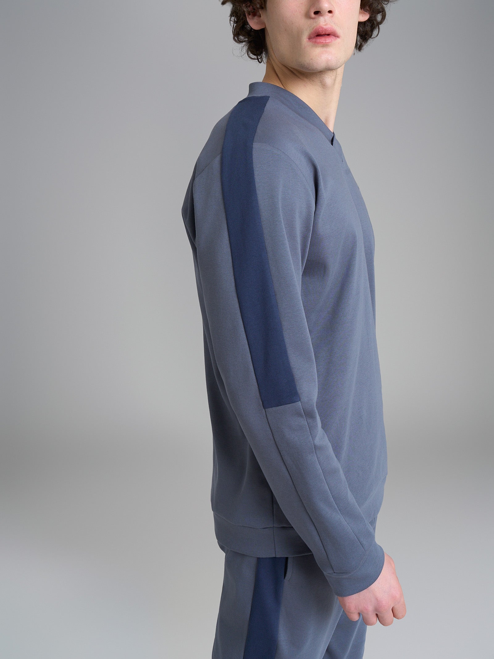 Ragno Jersey Cotone Pigiama uomo scollo a V Fant. Turbulence