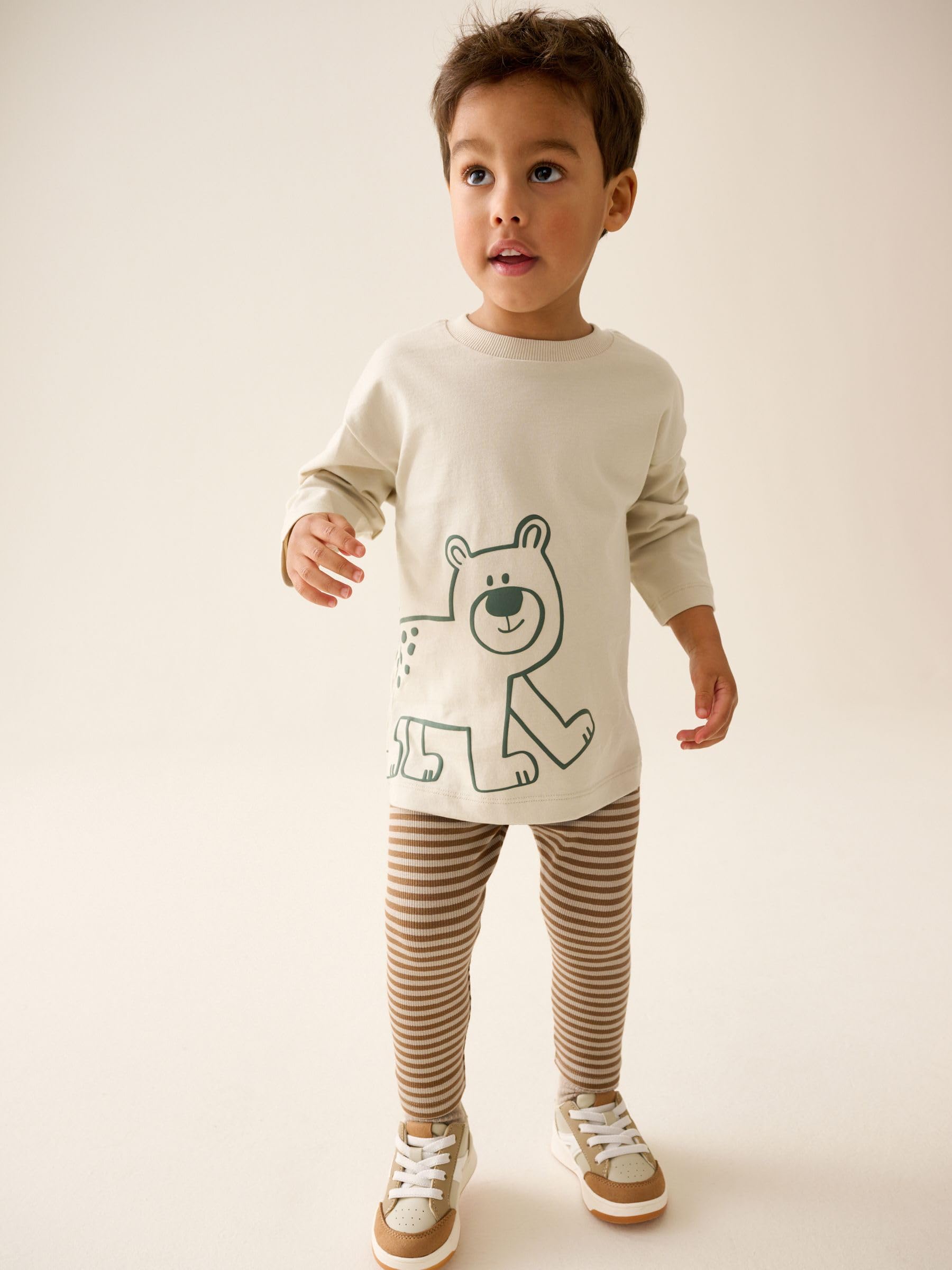 Next t-shirt jogging bambino 92-98 confezione da 4