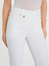 Ragno Super Denim jeans flare White tasche elasticizzati