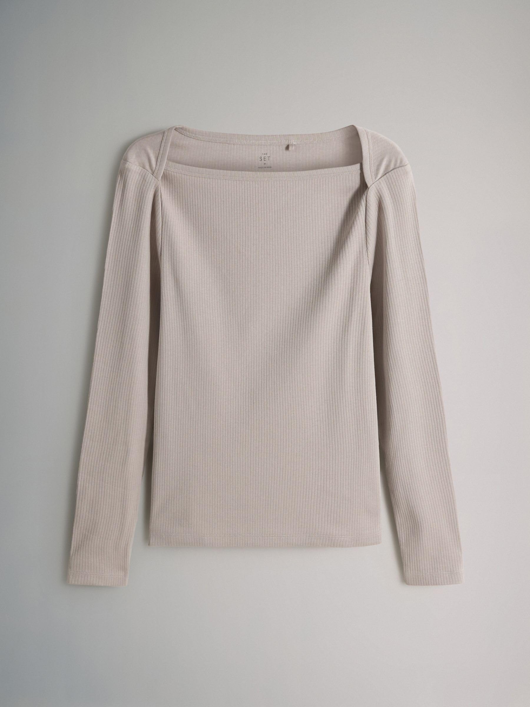 Geo Next The Set Top Maniche Lunghe Collo Busta Donna x3
