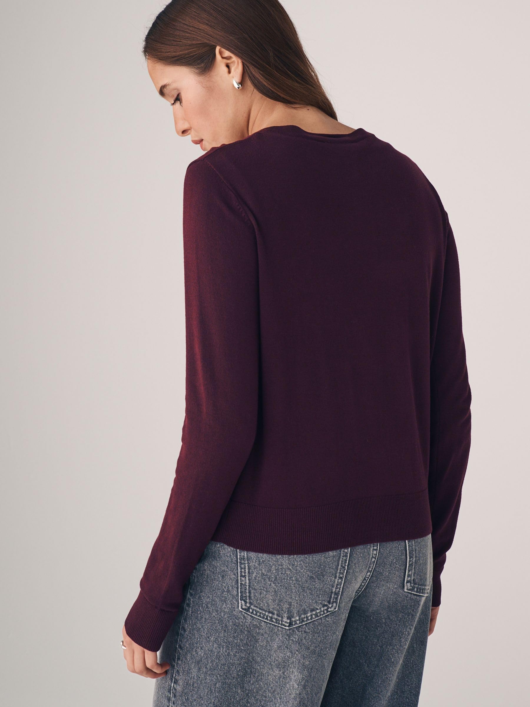 The Set cardigan sottili con bottoni 4 pezzi maglia leggera