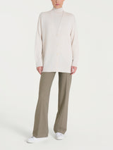 Ragno Four Seasons Buttoned Over Cardigan Viscosa Champignon