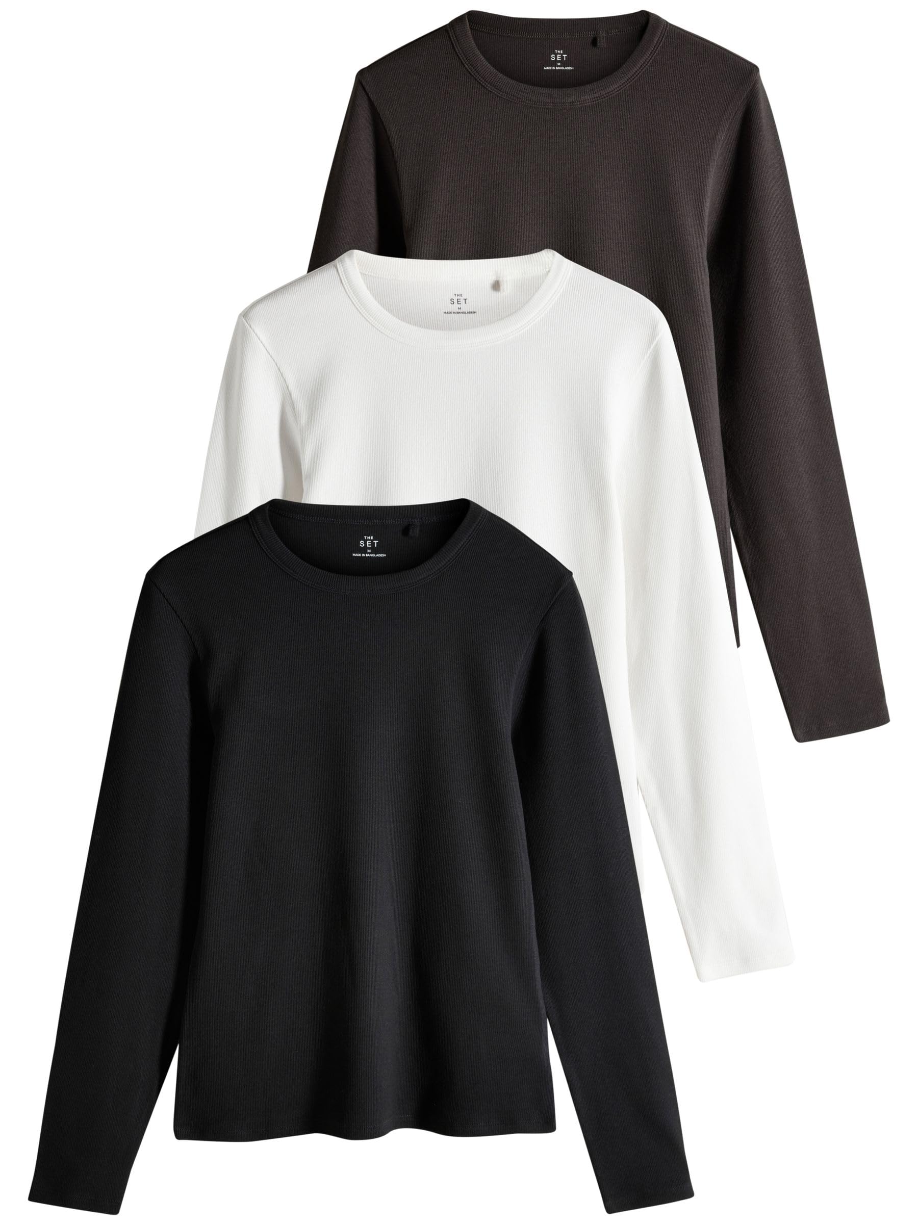 Next The Set top coste manica lunga 3 pezzi girocollo