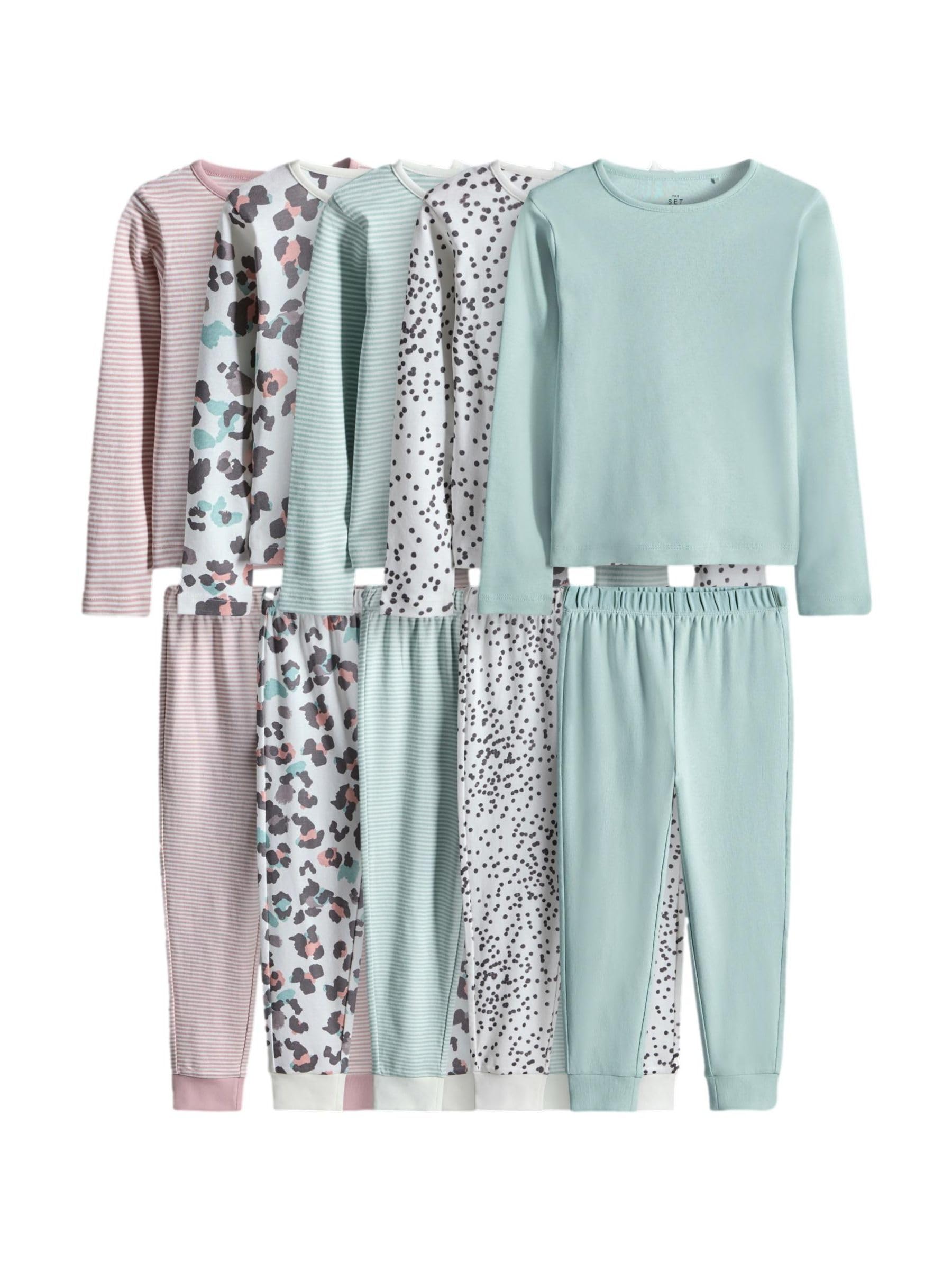 Geo Next The Set pigiama jersey cotone bambina 5 pezzi