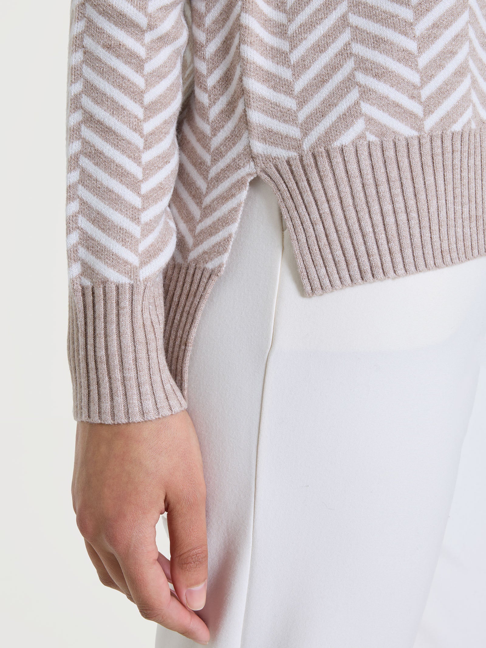 Ragno Four Seasons Maglia Girocollo Spigata Super Soft Cammello