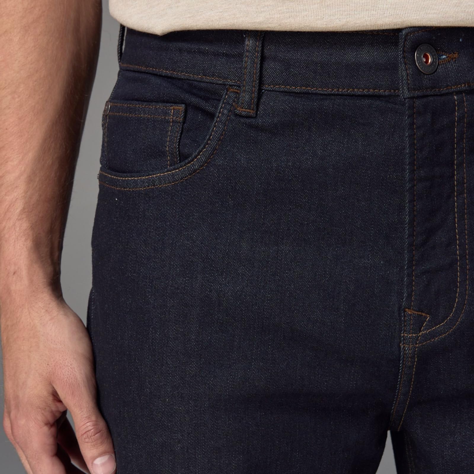 Next jeans classici uomo elasticizzati blu indigo 30W/31L