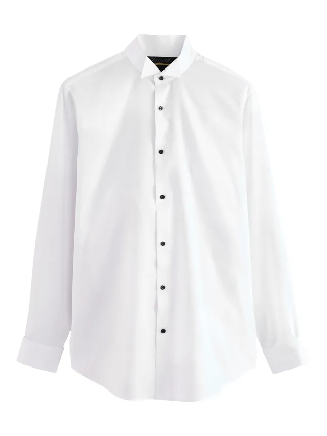 Next Camicia smoking uomo 44 misto cotone regular