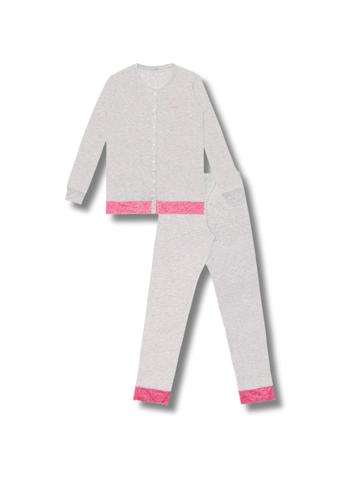 Lady C Pigiama Donna Cotone Leggero Estivo Fantasia