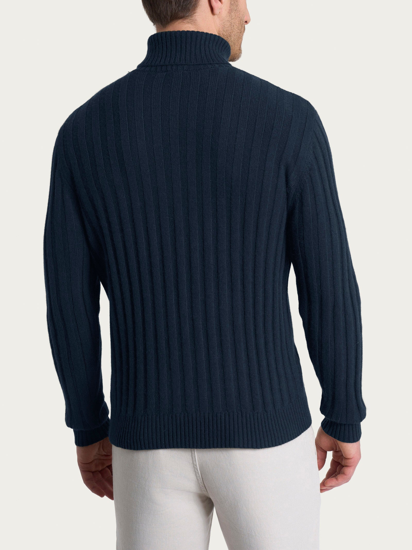 Ragno Natural Soft Dolcevita Uomo Costa Piatta Bleu