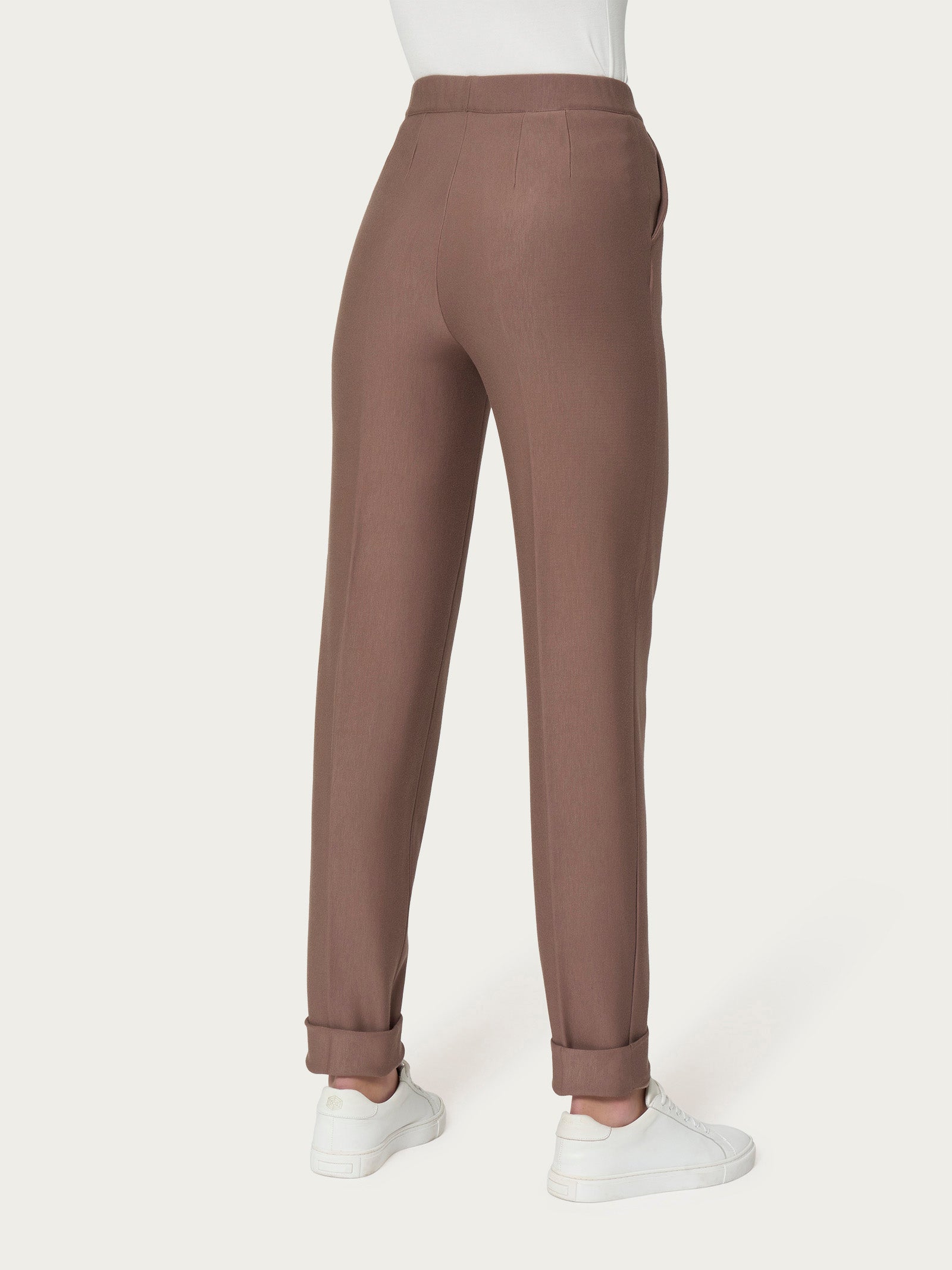 Ragno Comfort pantalone chino marrone felpa tasche