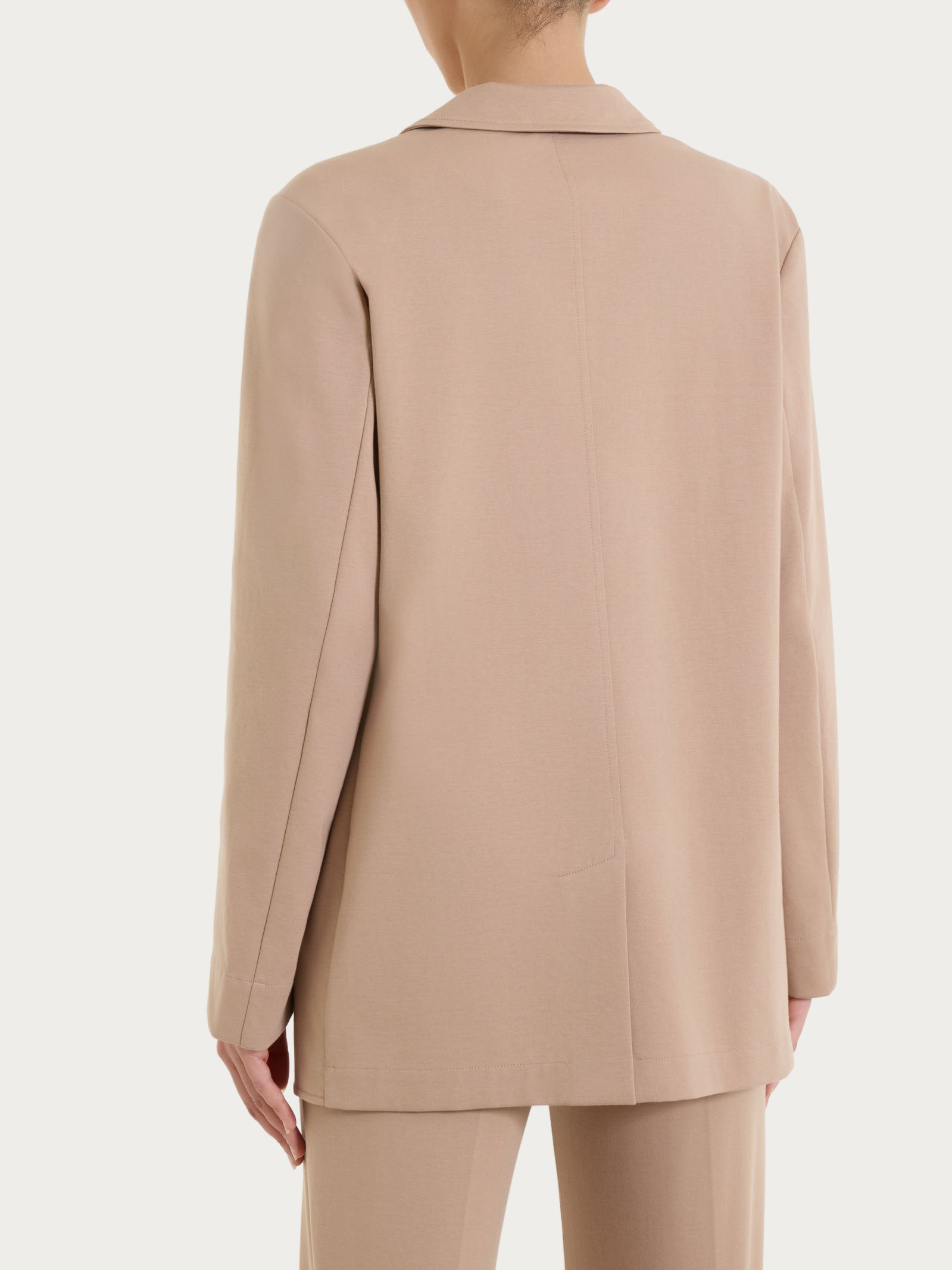 Ragno Compact Light Blazer Un Bottone Warm Taupe leggero
