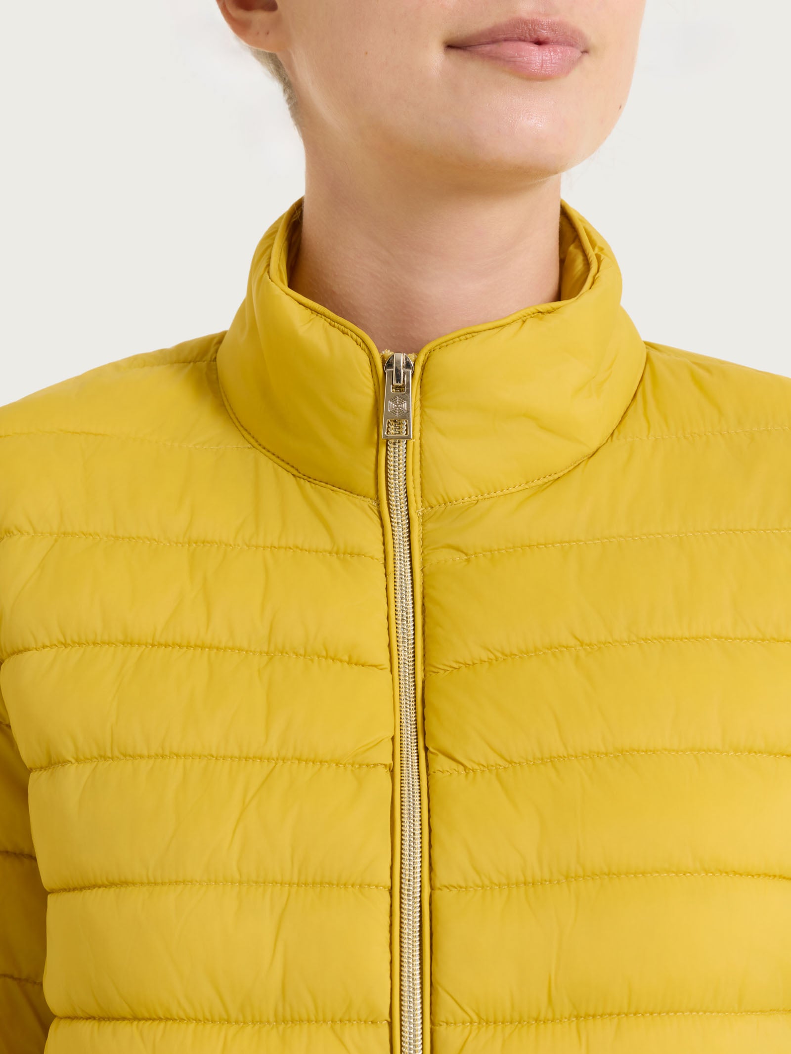 Ragno Piumino Vegan Down Oil Yellow Collo Coreano