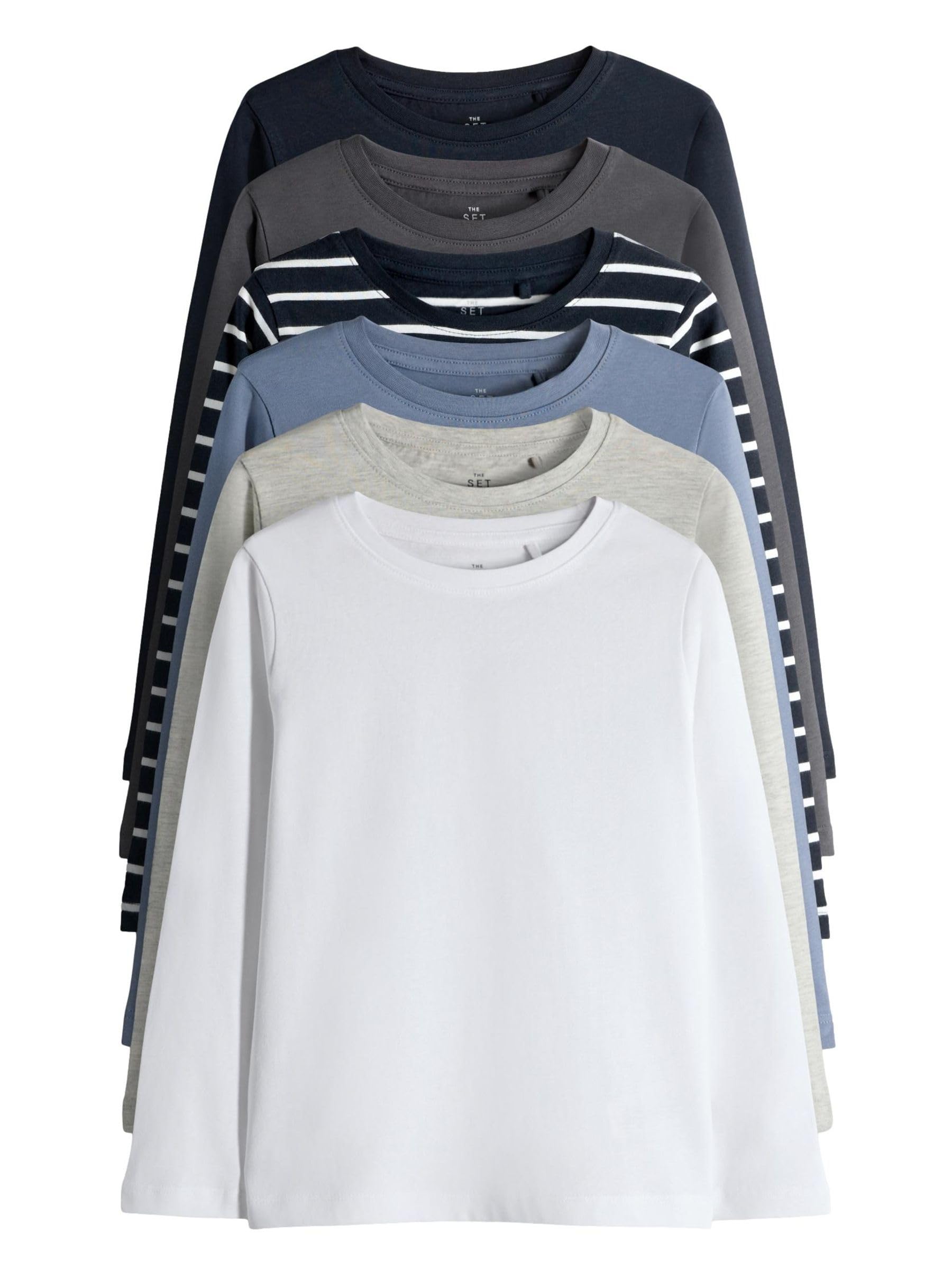 Next The Set t-shirt ragazzo maniche lunghe confezione 6