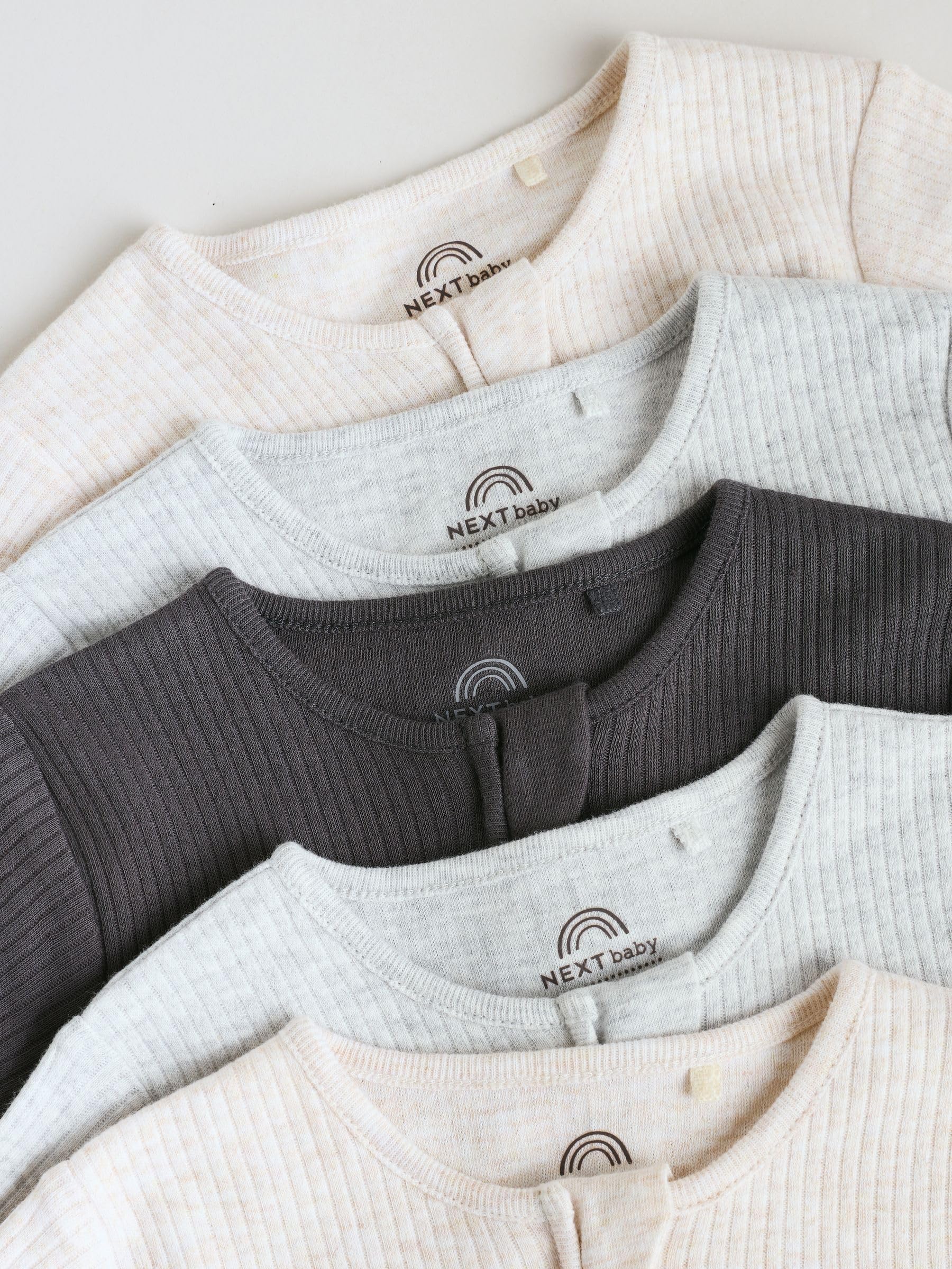 Next tutina neonato con zip 5 pezzi 68-74 piedini
