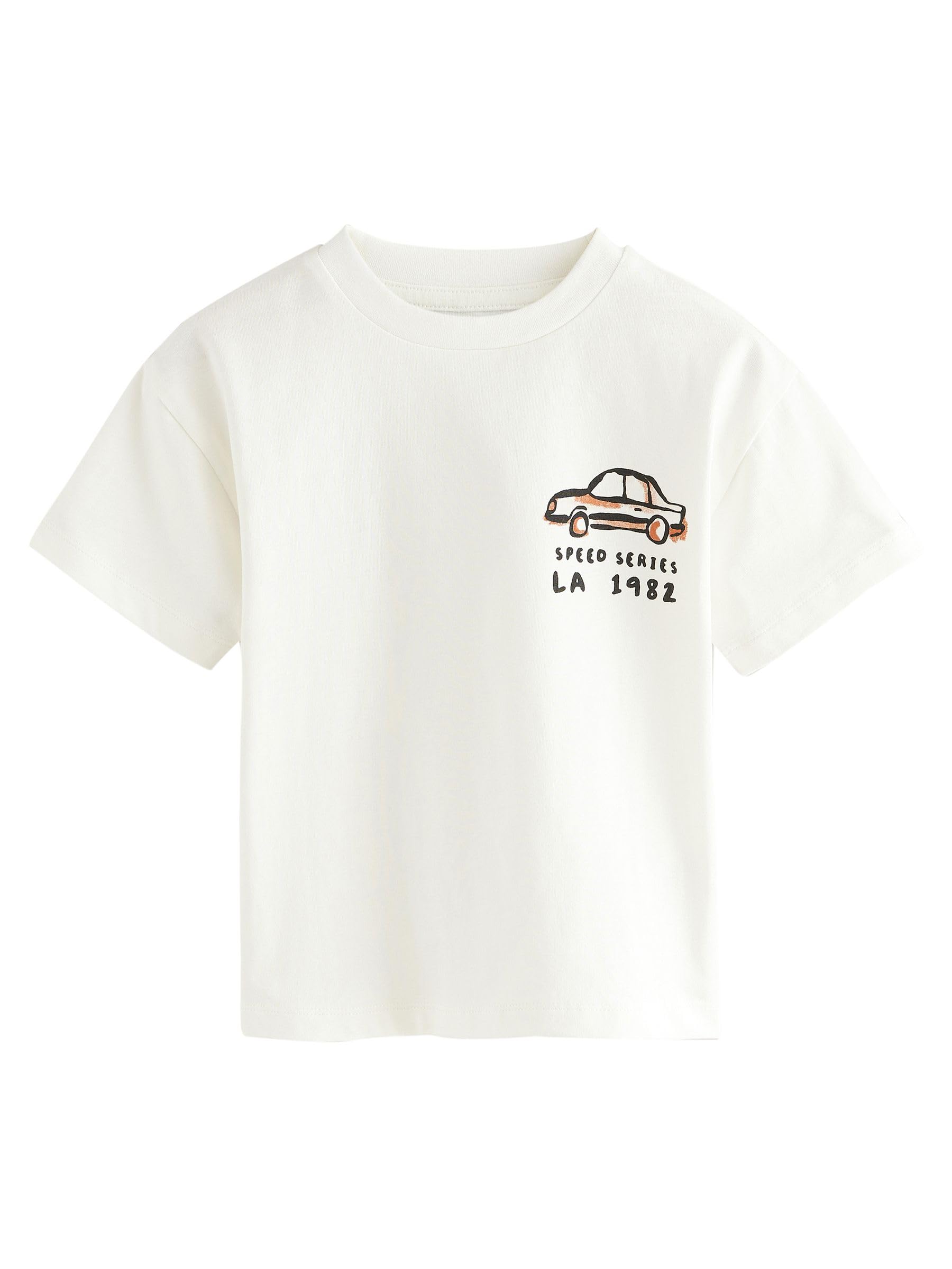 Next bambino t-shirt cotone maniche corte 3 pz