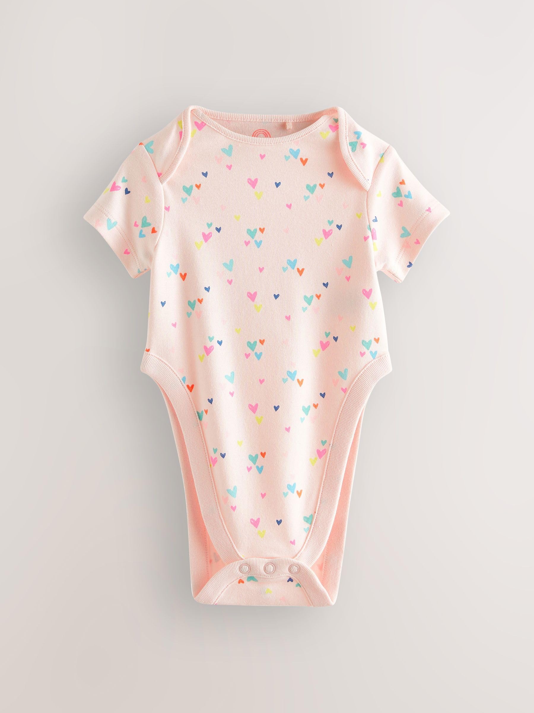 Next Body Manica Corta Neonata 3 Pezzi 74-80 Cotone