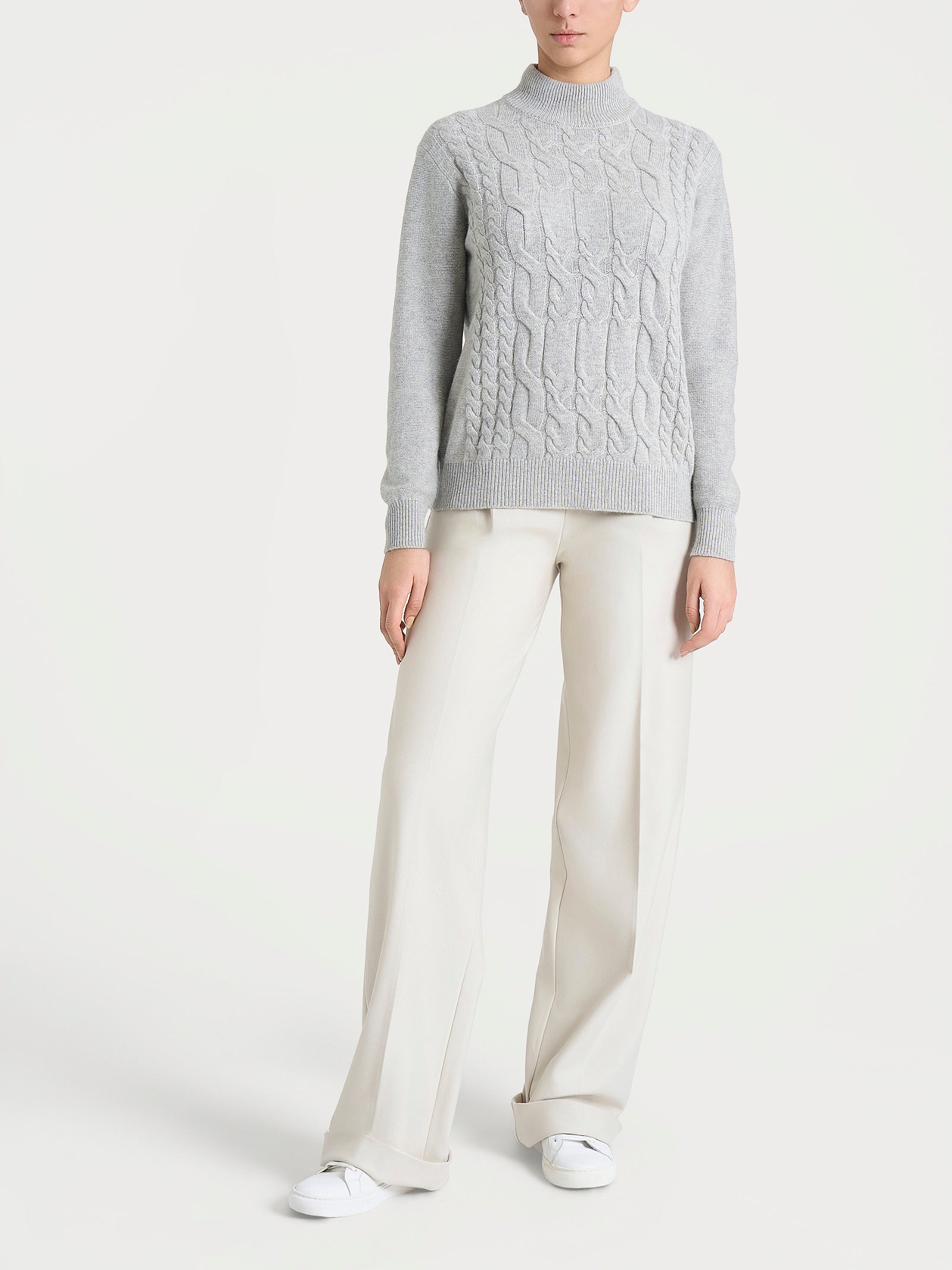 Ragno Natural Soft Lupetto Trecce Ghiaia Mel. caldo