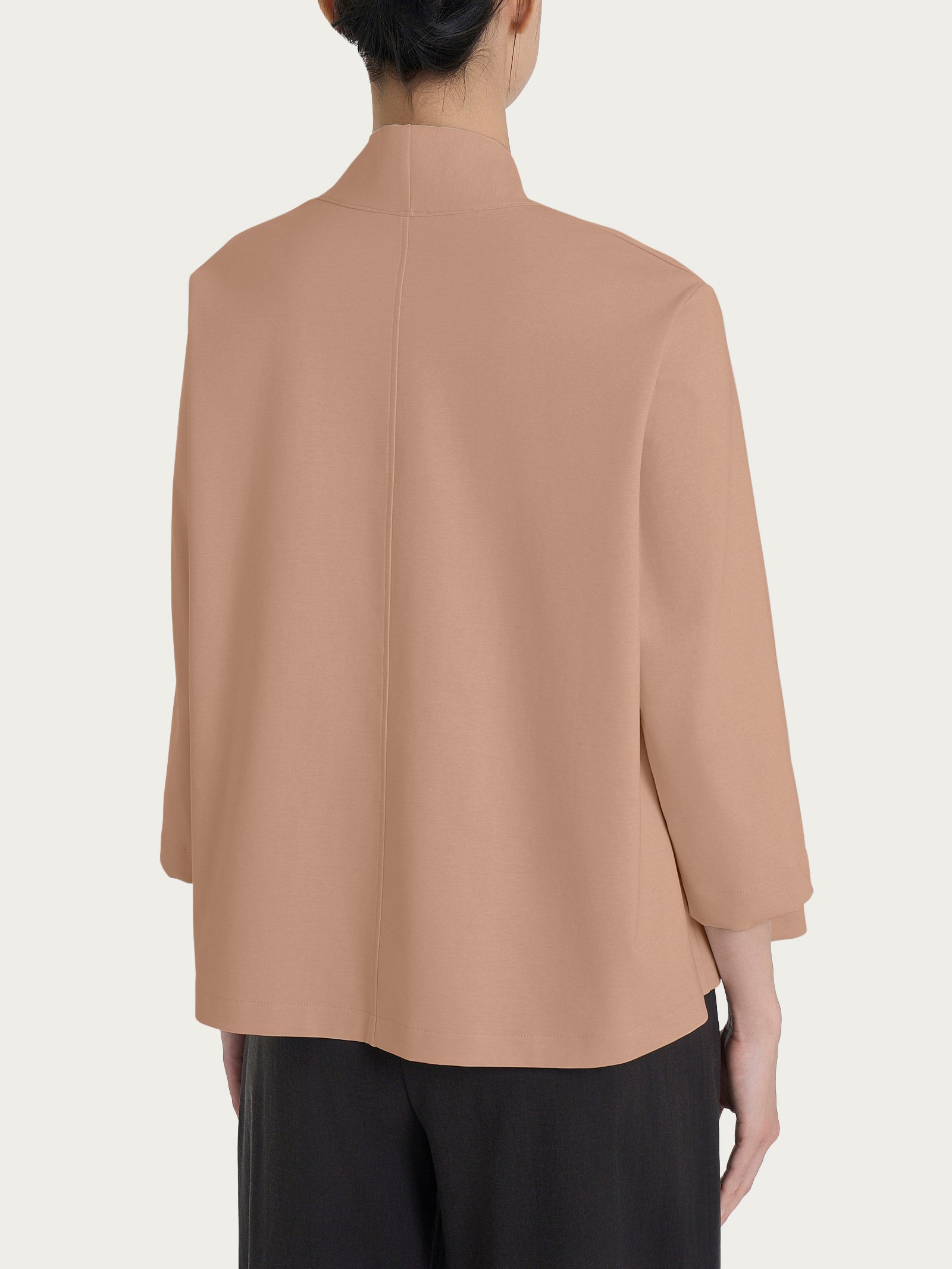 Ragno Compact Light Aperto cardigan donna Warm Taupe leggero