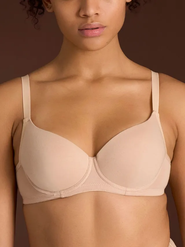 Ragno beYOUtiful YouUp reggiseno Smoke Gray cotone spacer