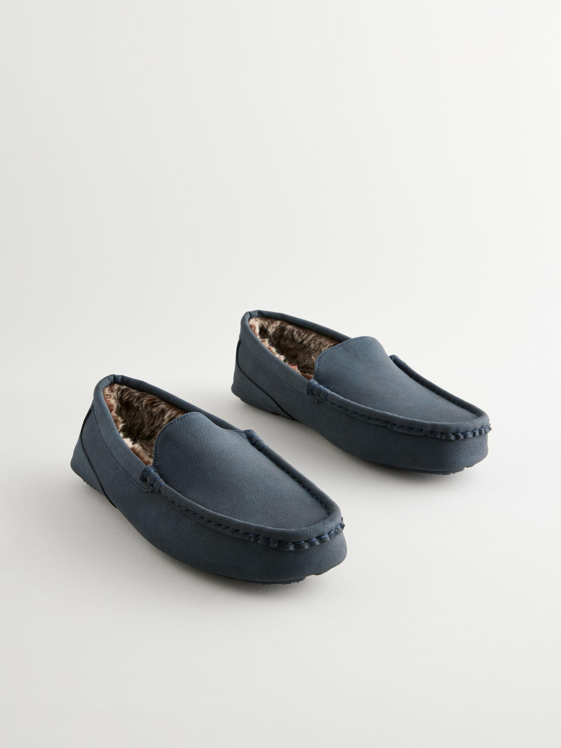 Next pantofole mocassino uomo pelliccia sintetica 47 EU