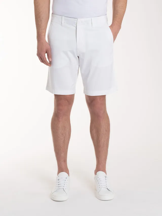Ragno Bermuda Uomo Summer Twill Cotone Bianco