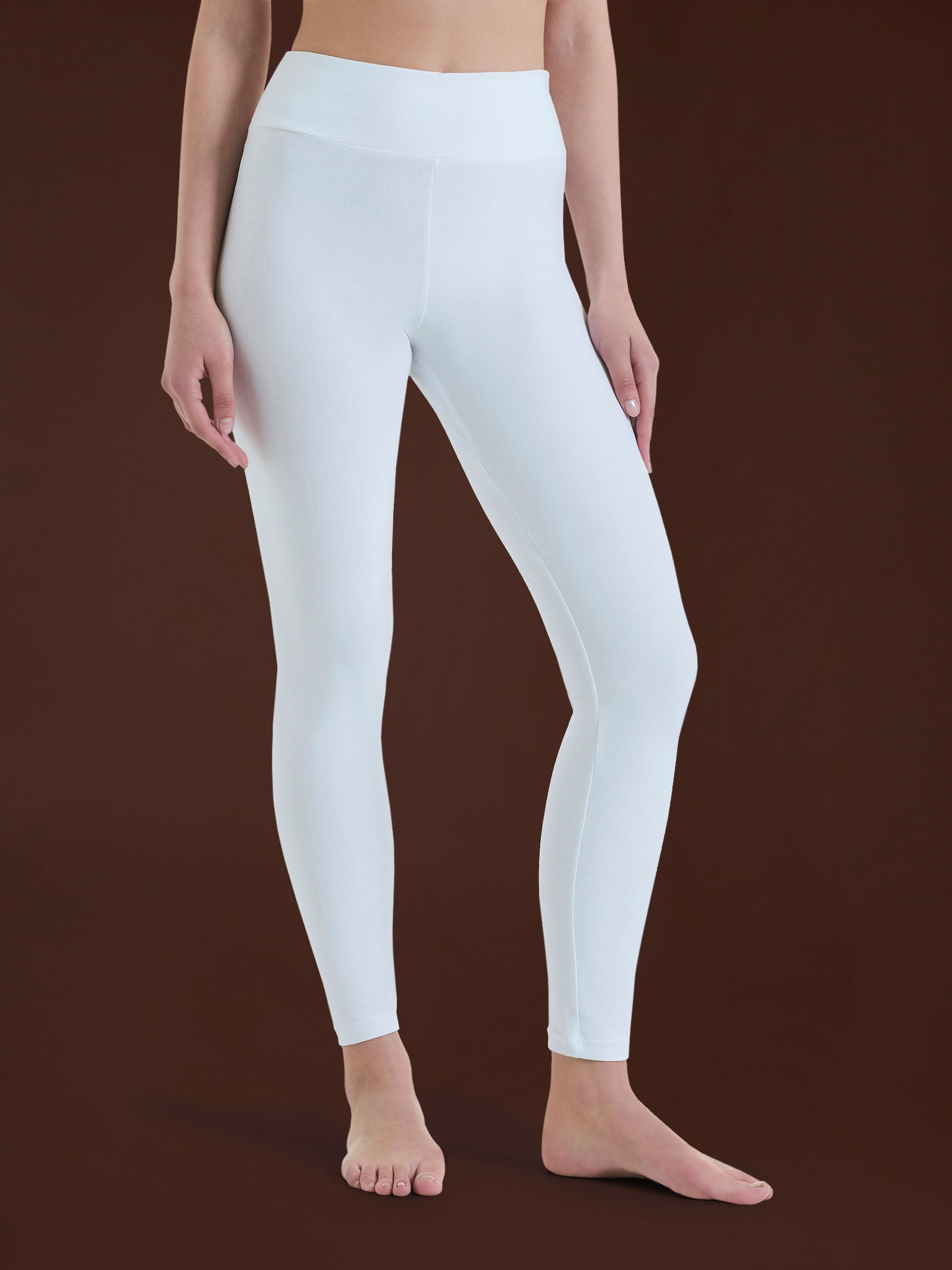 Ragno beYOUtiful Homewear Leggings Cotone Bianco