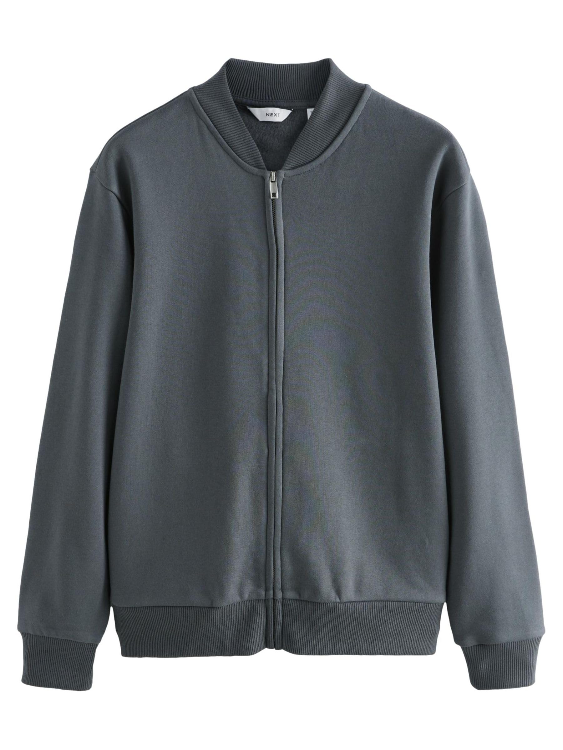 Next Bomber bomber uomo jersey slate grey L
