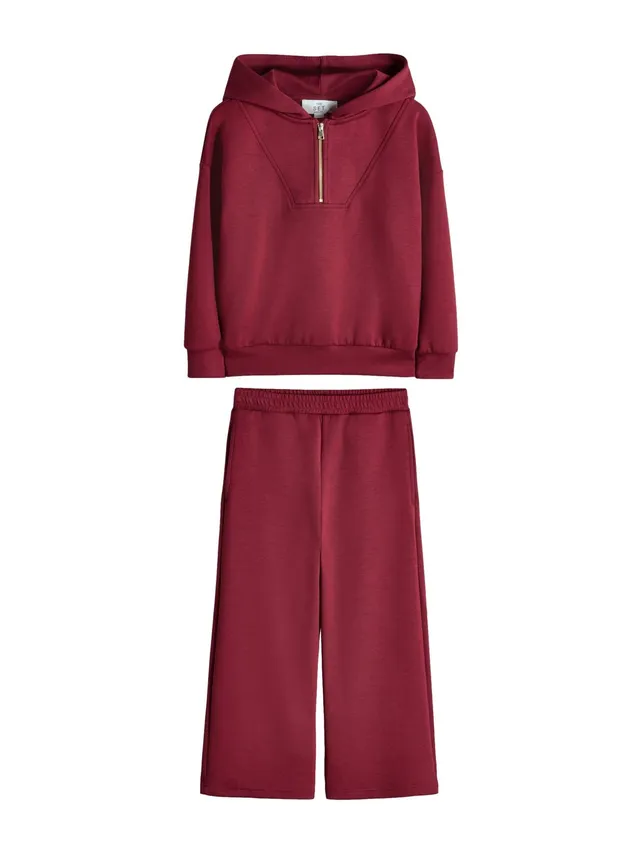 Geo Next The Set completo bambina top zip e pantaloni modal