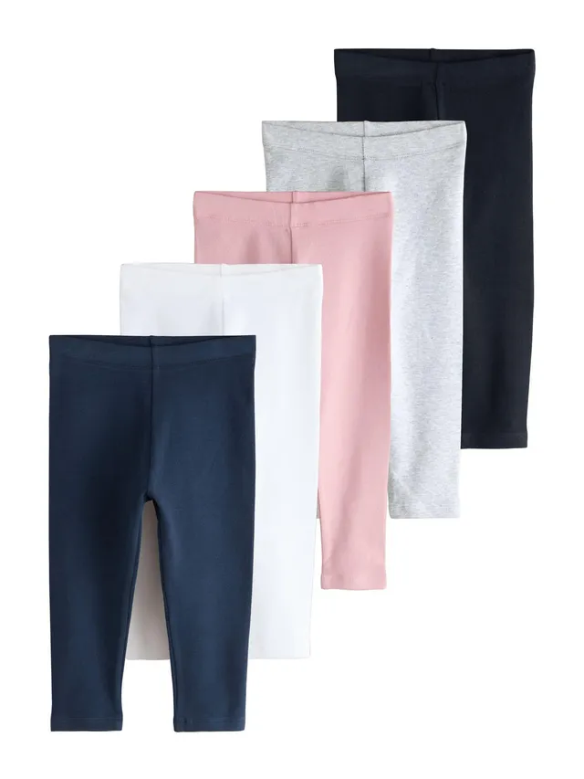 Next Leggings Bimba Cotone 3-4 Anni 5 Pezzi Lunghi