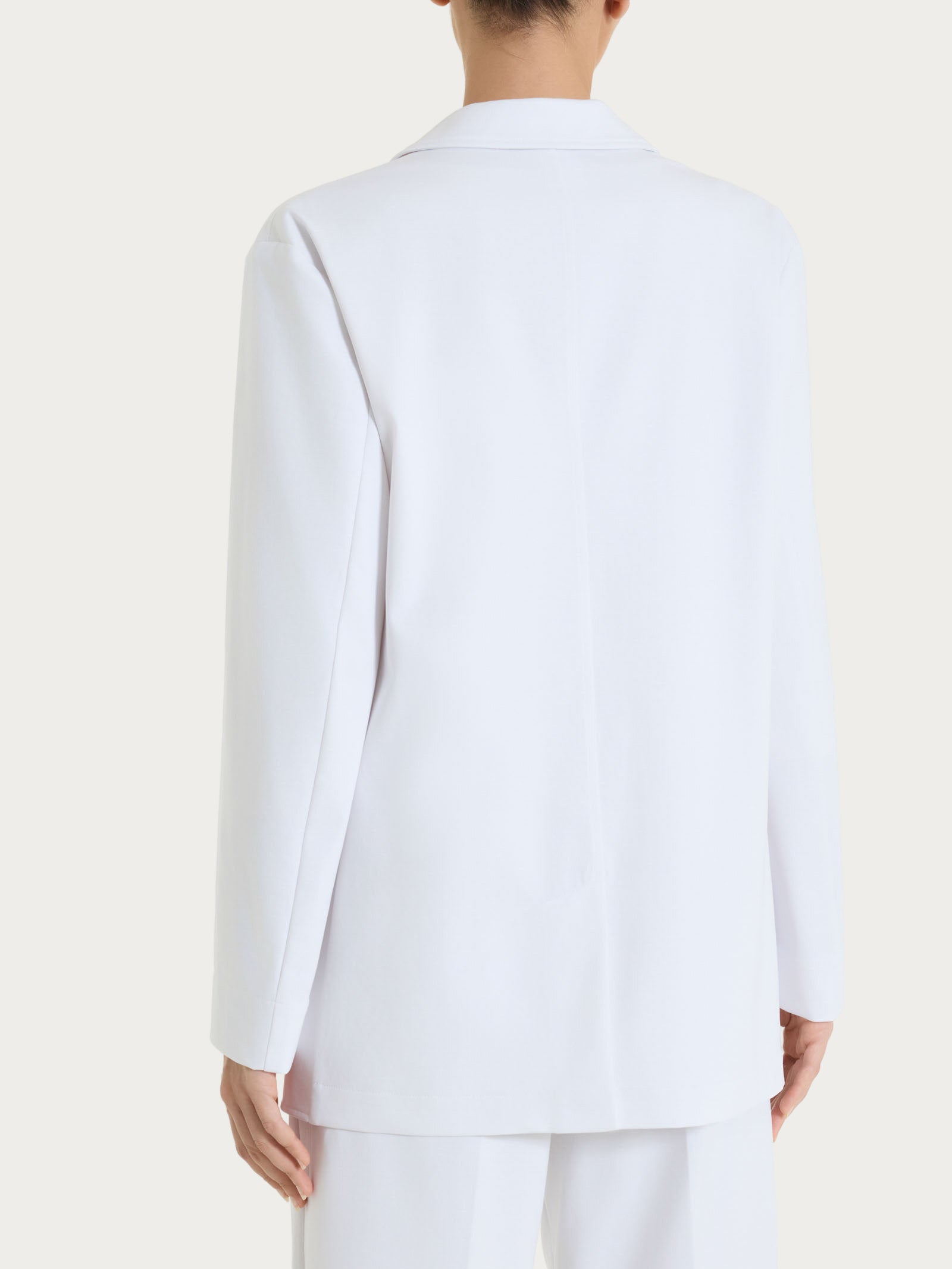 Ragno Compact Light blazer donna bianco un bottone