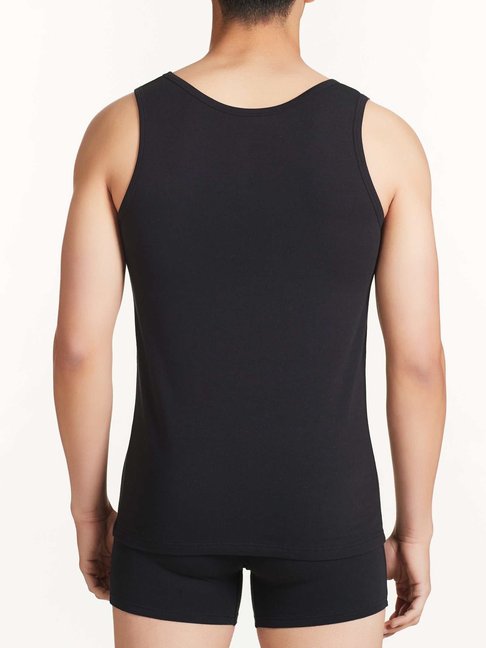 Ragno Dynamic canottiera uomo cotone nero bipack