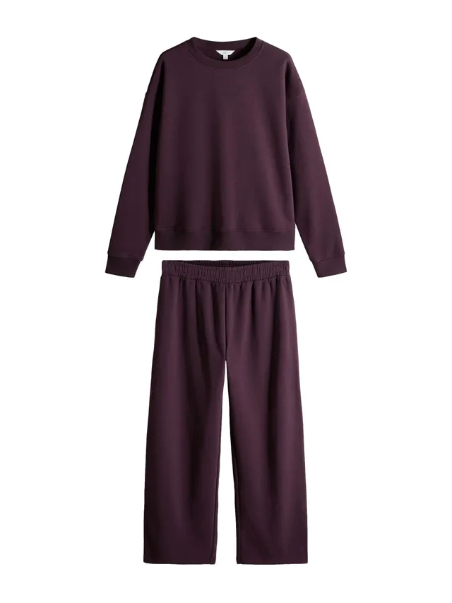 The Set tuta donna felpa girocollo 2 pezzi jogging