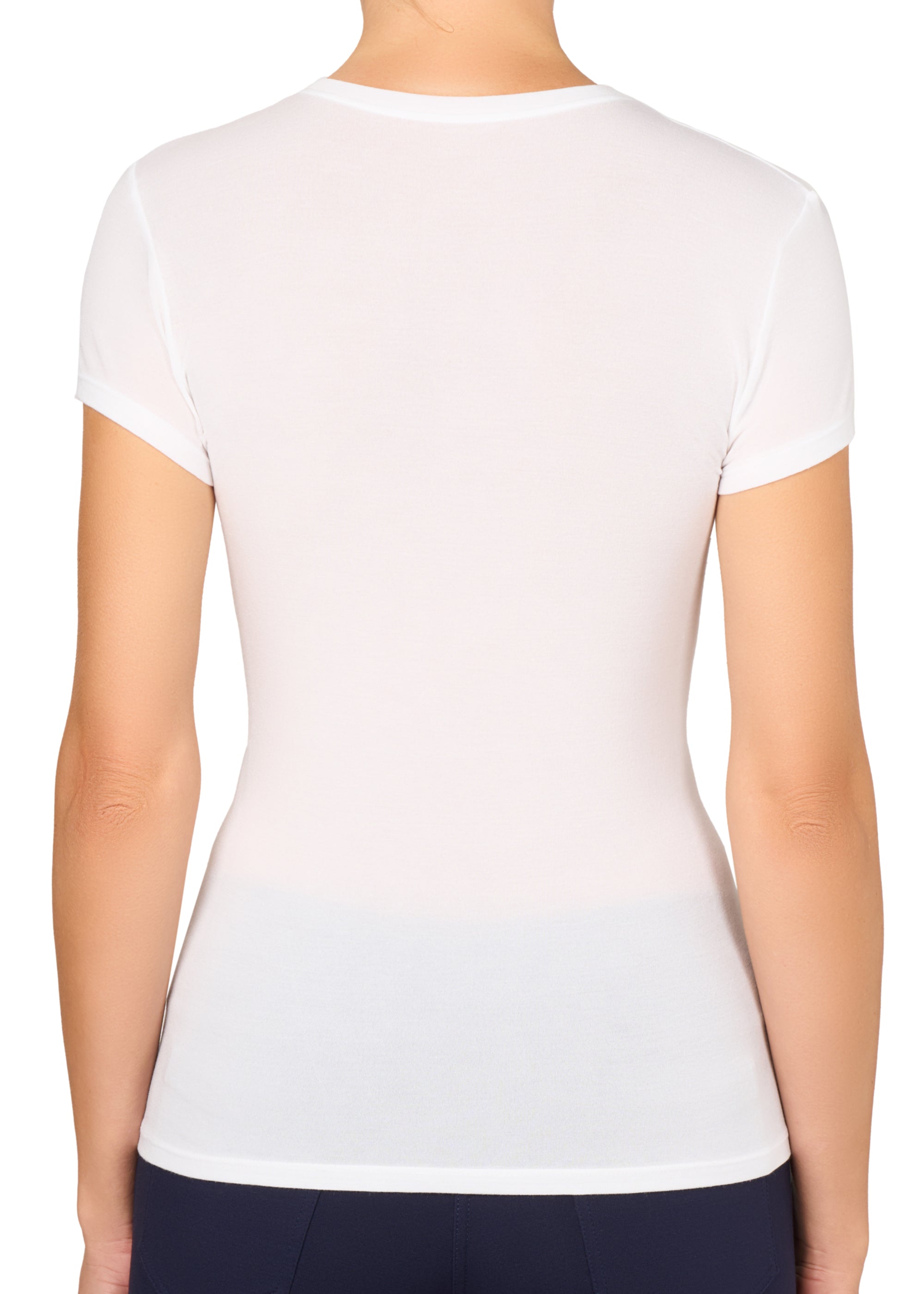 Philippe Matignon Leger Scollo V maglia seta e modal