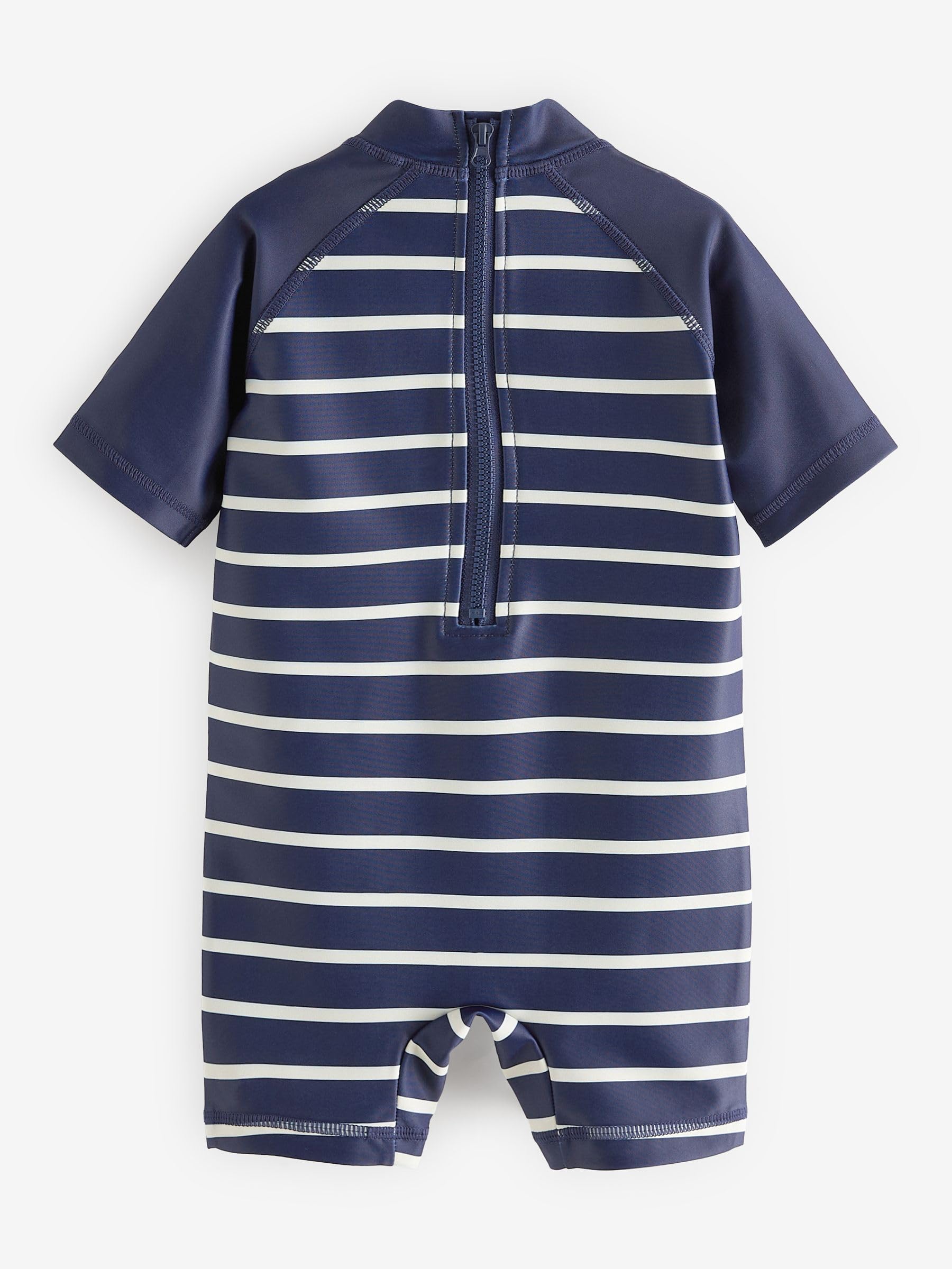 Next costume intero bimbo anti-UV navy stripe 12-18m
