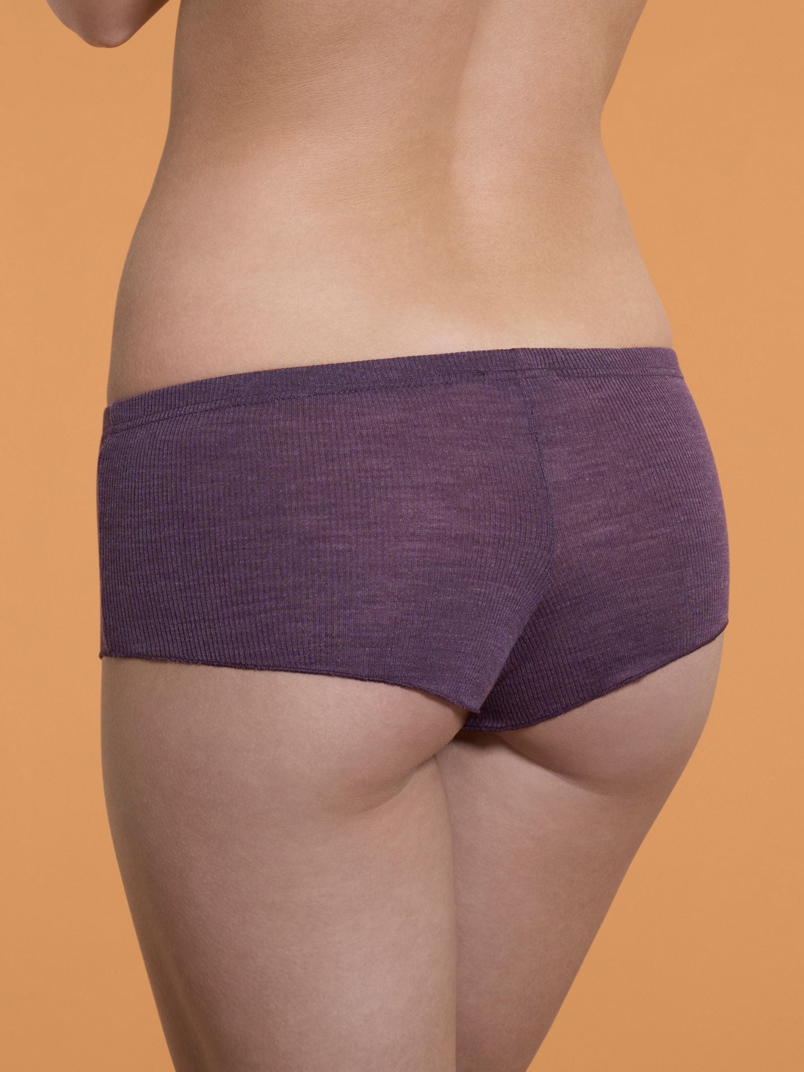 Ragno Lana Seta culotte costina Plum Perfect Mel.