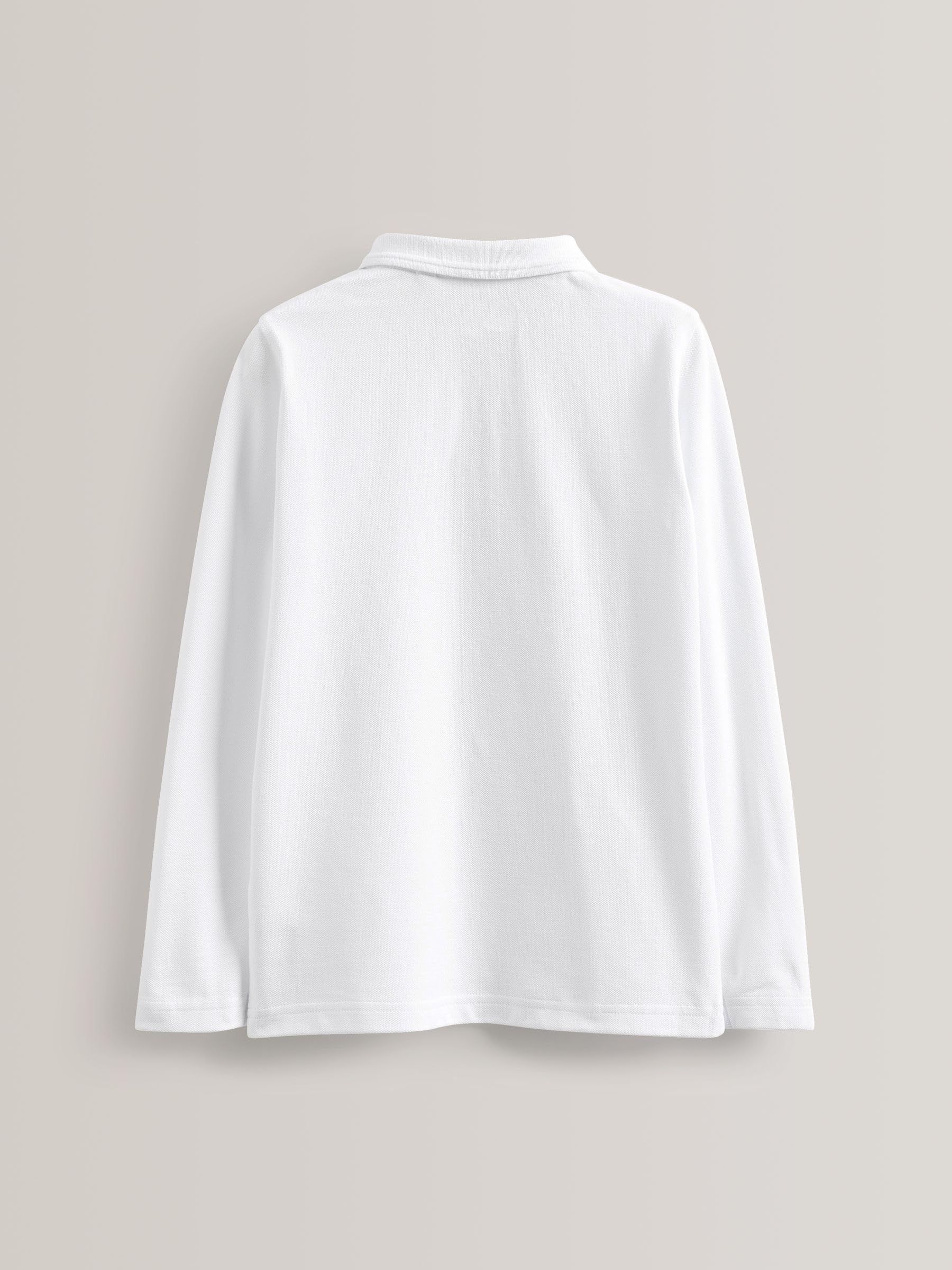 Next Polo Scuola Manica Lunga Bambino 5 Pezzi 98 Cotone