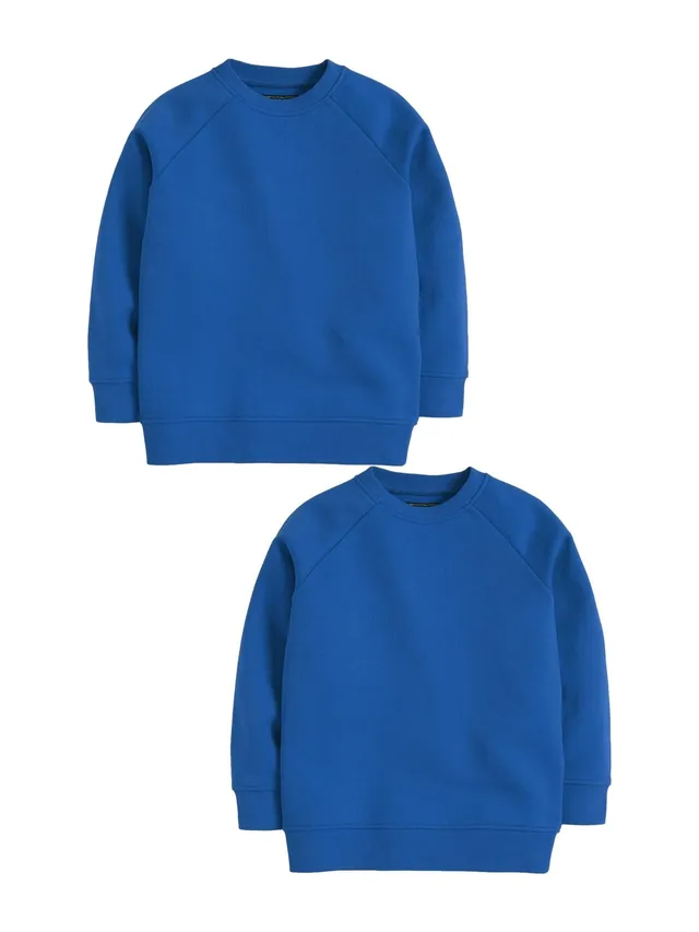 Next Maglia Scuola Bimbo Girocollo 104 2 Pezzi Blu