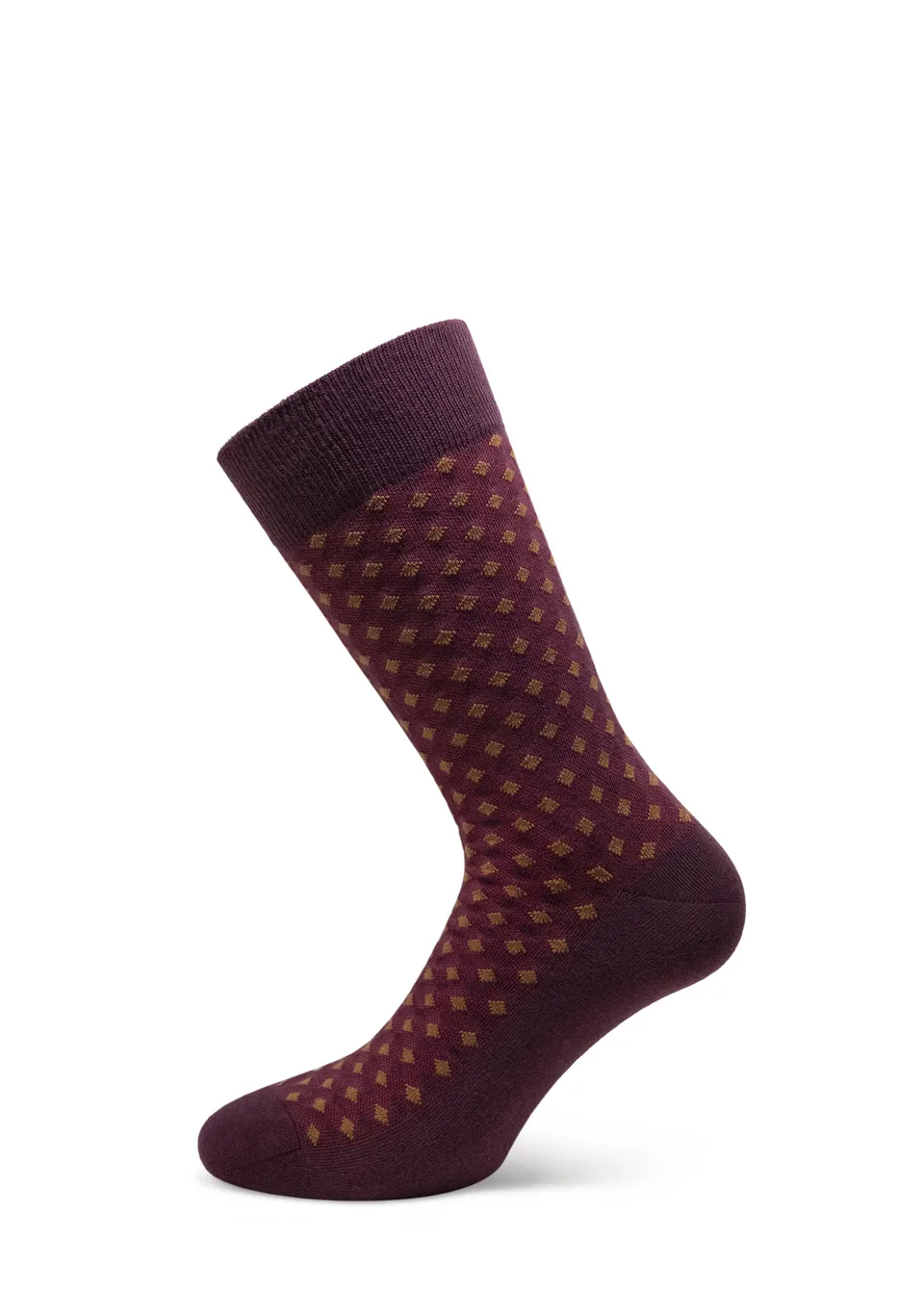 Philippe Matignon Newport calza 3/4 uomo in cotone microrombi