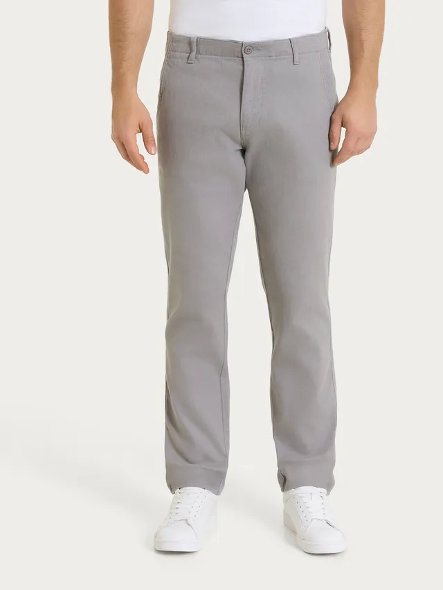 Ragno Adjust pantalone chino Raw Twill Pietra