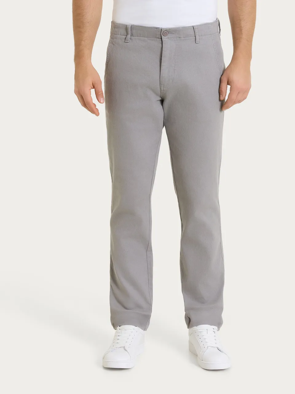 Ragno Adjust pantalone chino Raw Twill Pietra