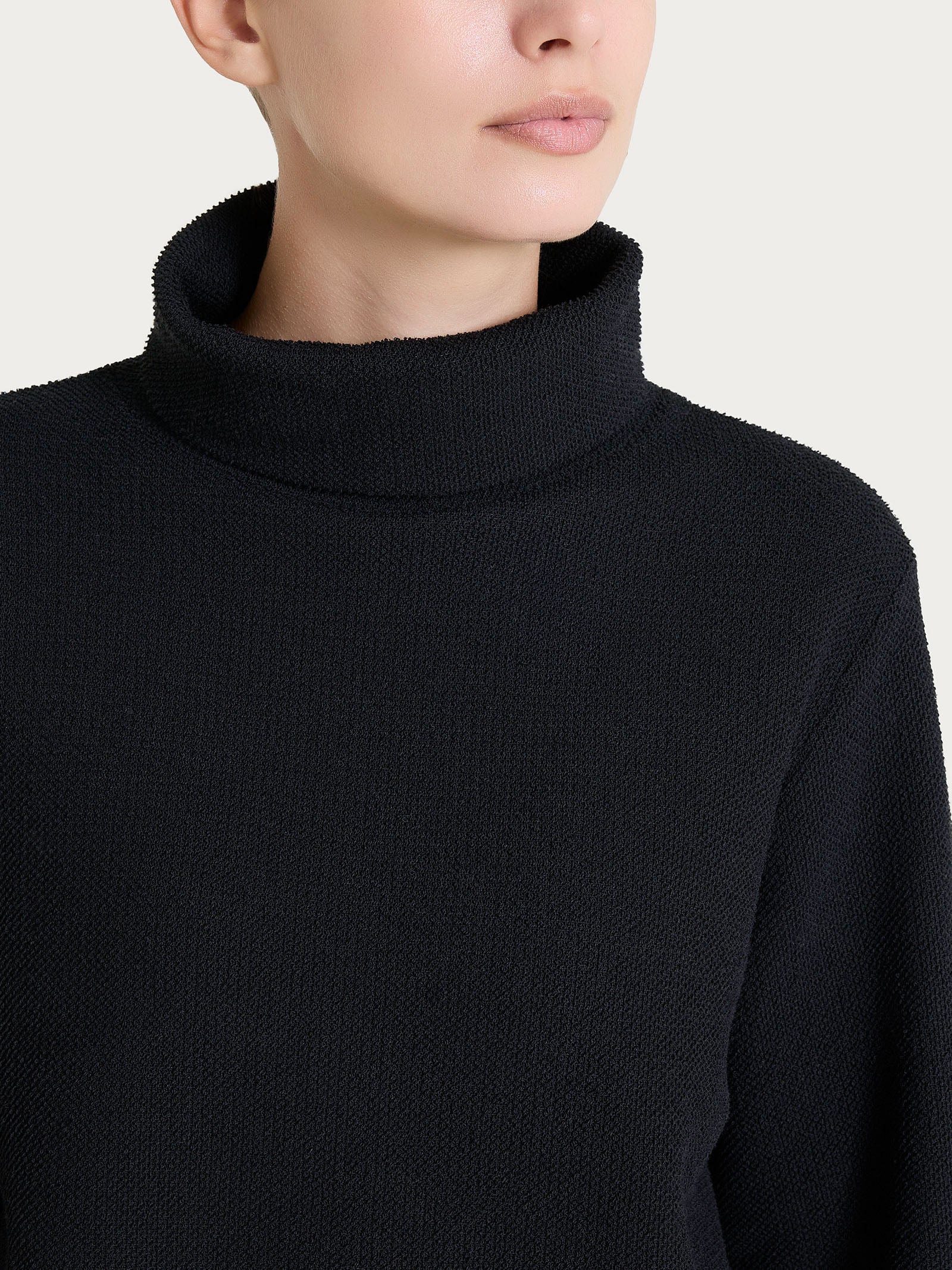 Ragno Japanese Fleece felpa ciambella nera