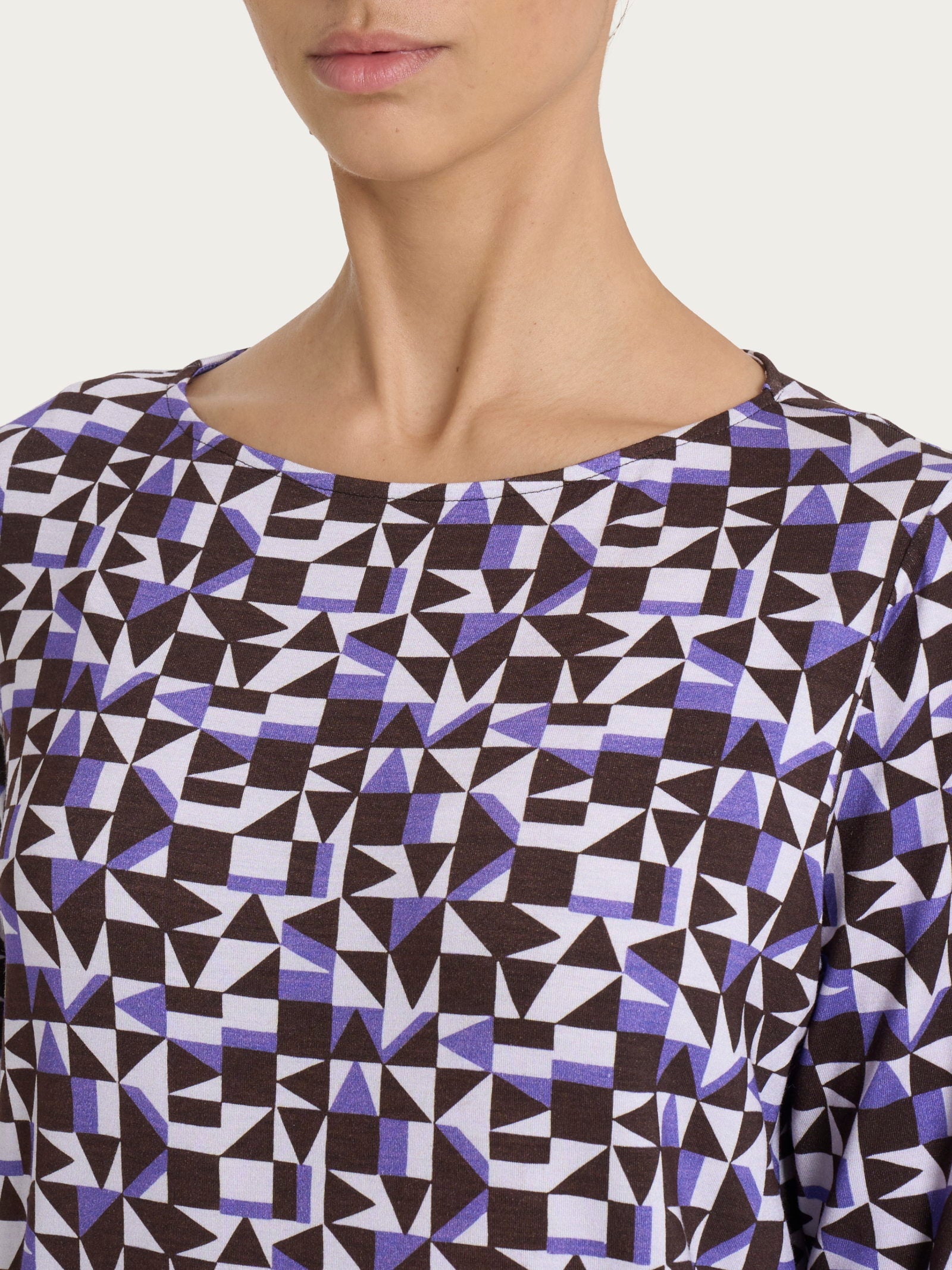 Ragno Maglia scollo barchetta Viscosa Summer Fant. Thistle