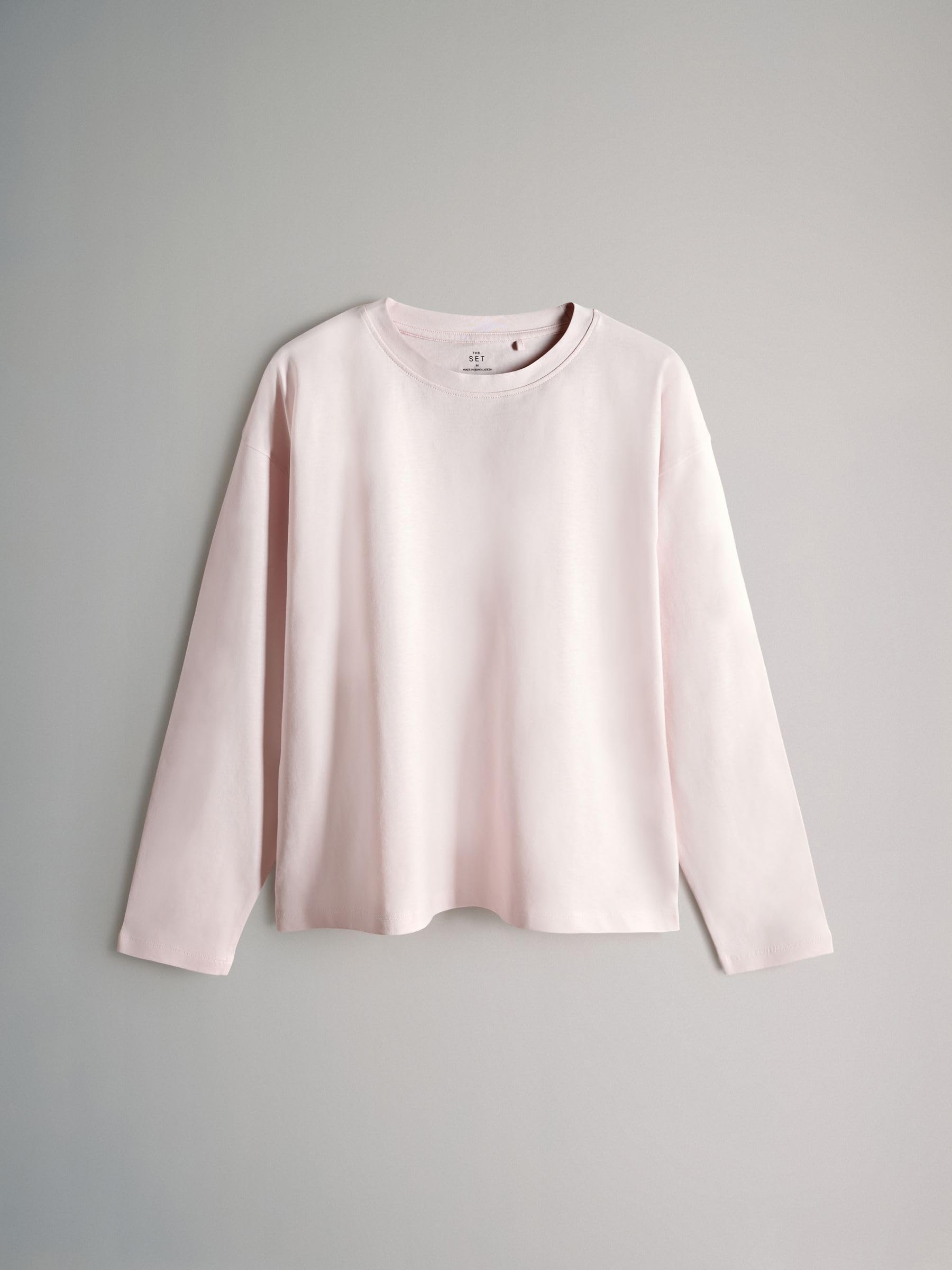 Next The Set T-Shirt Maniche Lunghe Donna 4 Pezzi Verde Rosa