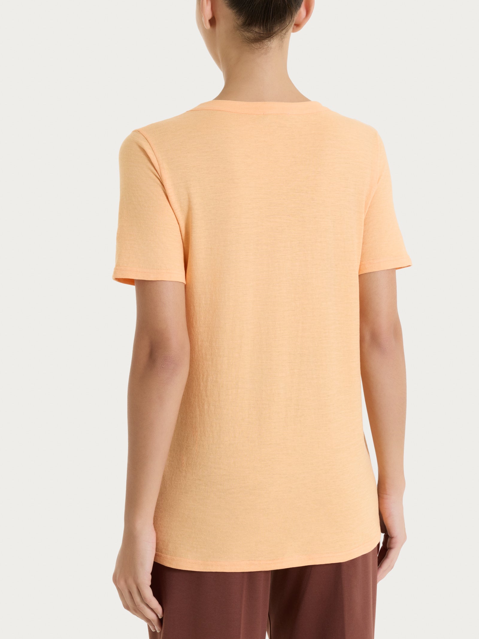 Ragno Jersey Cotone t-shirt girocollo Peach Cobbler manica corta