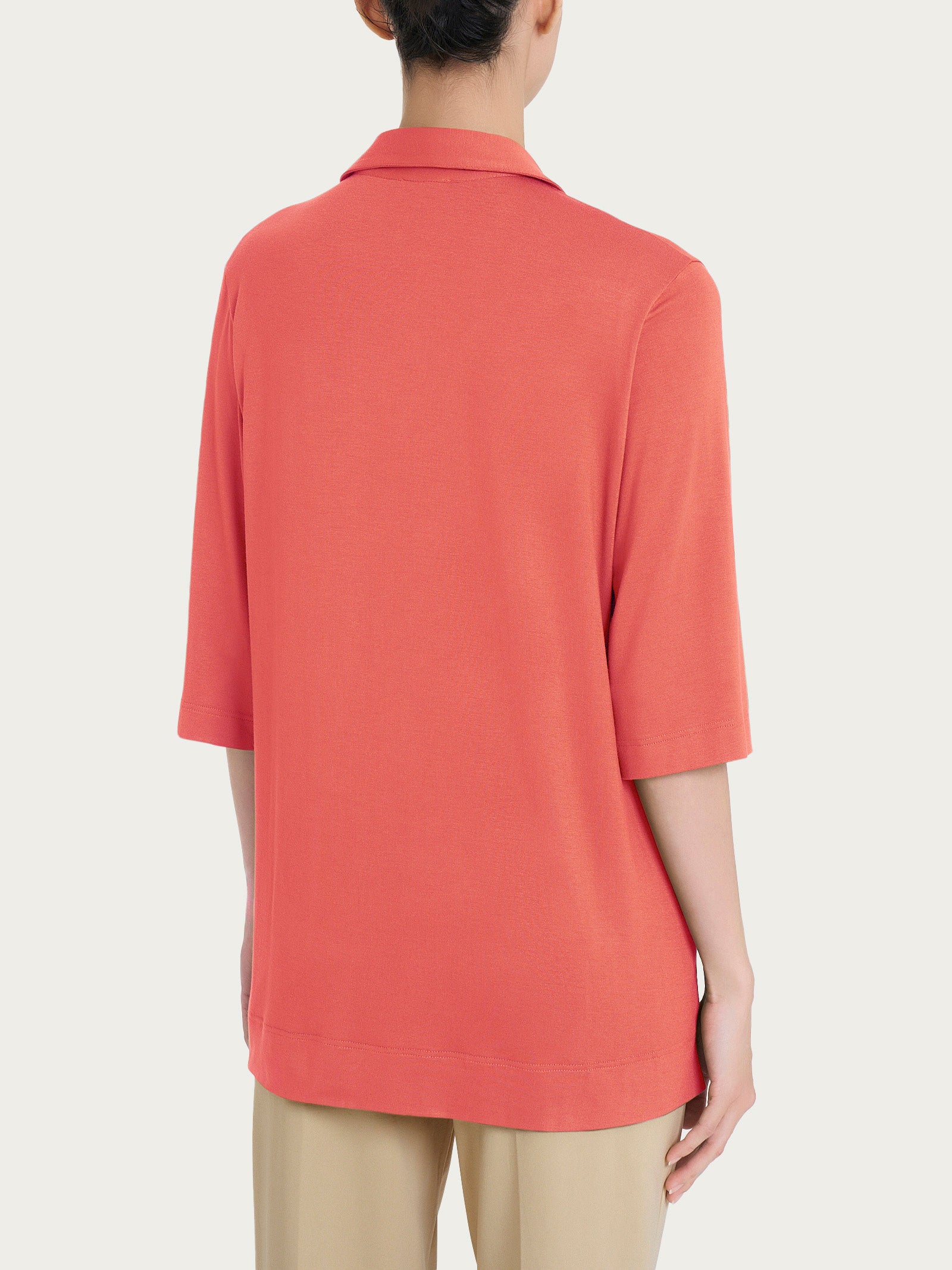 Ragno Viscosa Summer Polo Serafino 3/4 Dubarry jersey
