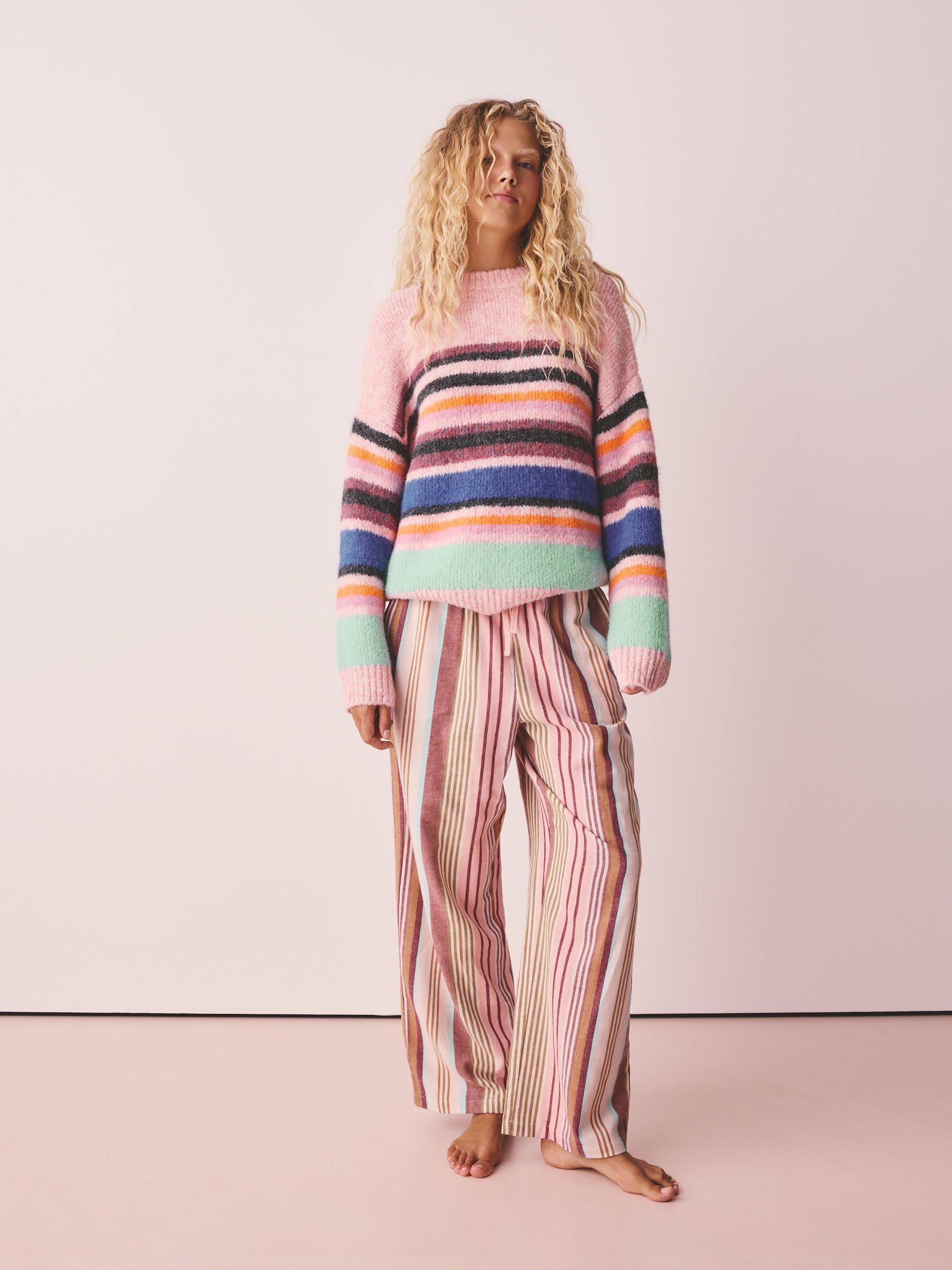 Next maglia donna a righe larghe comoda