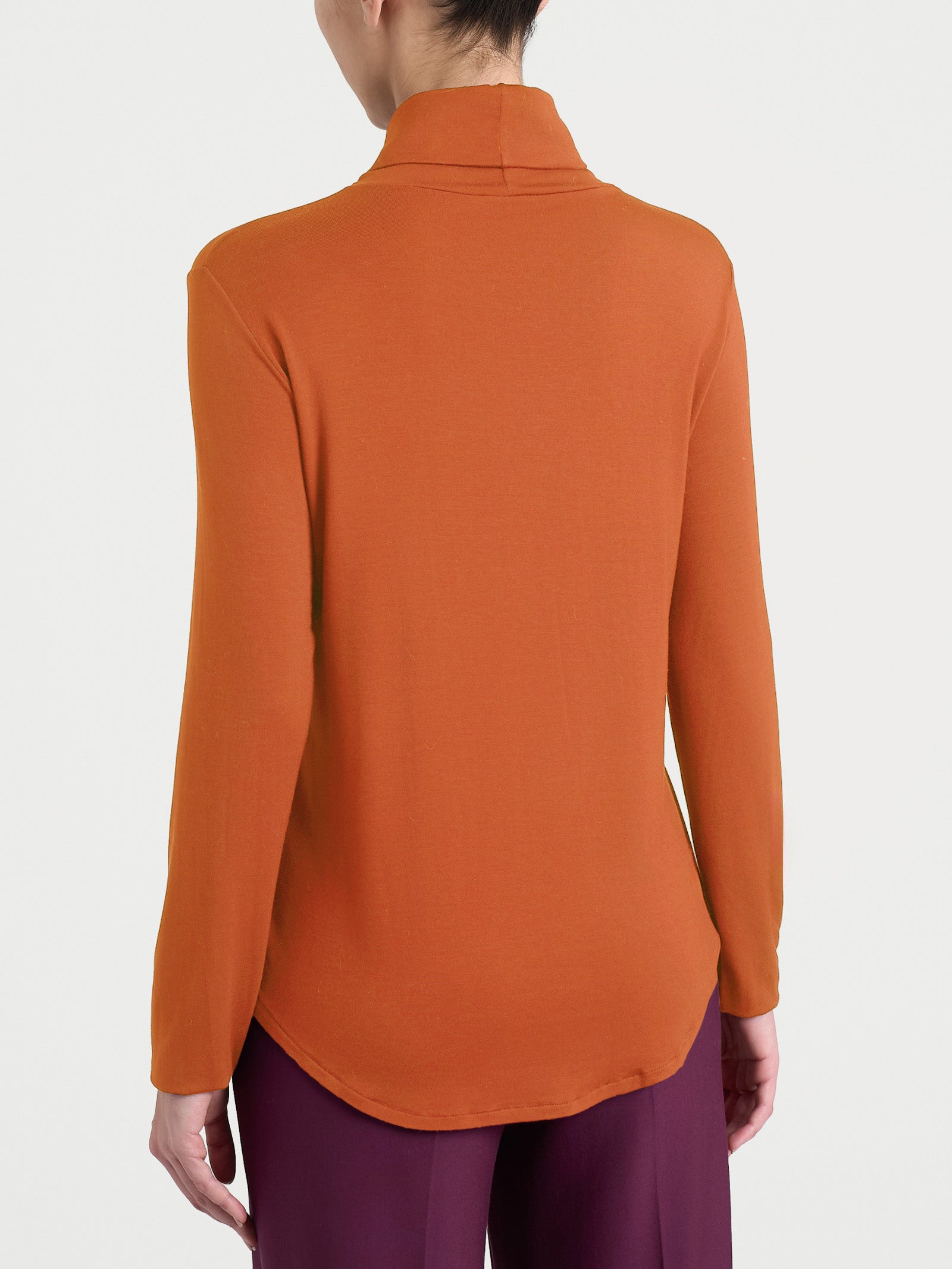 Ragno Dolcevita Eco Viscosa Collo Alto Rust
