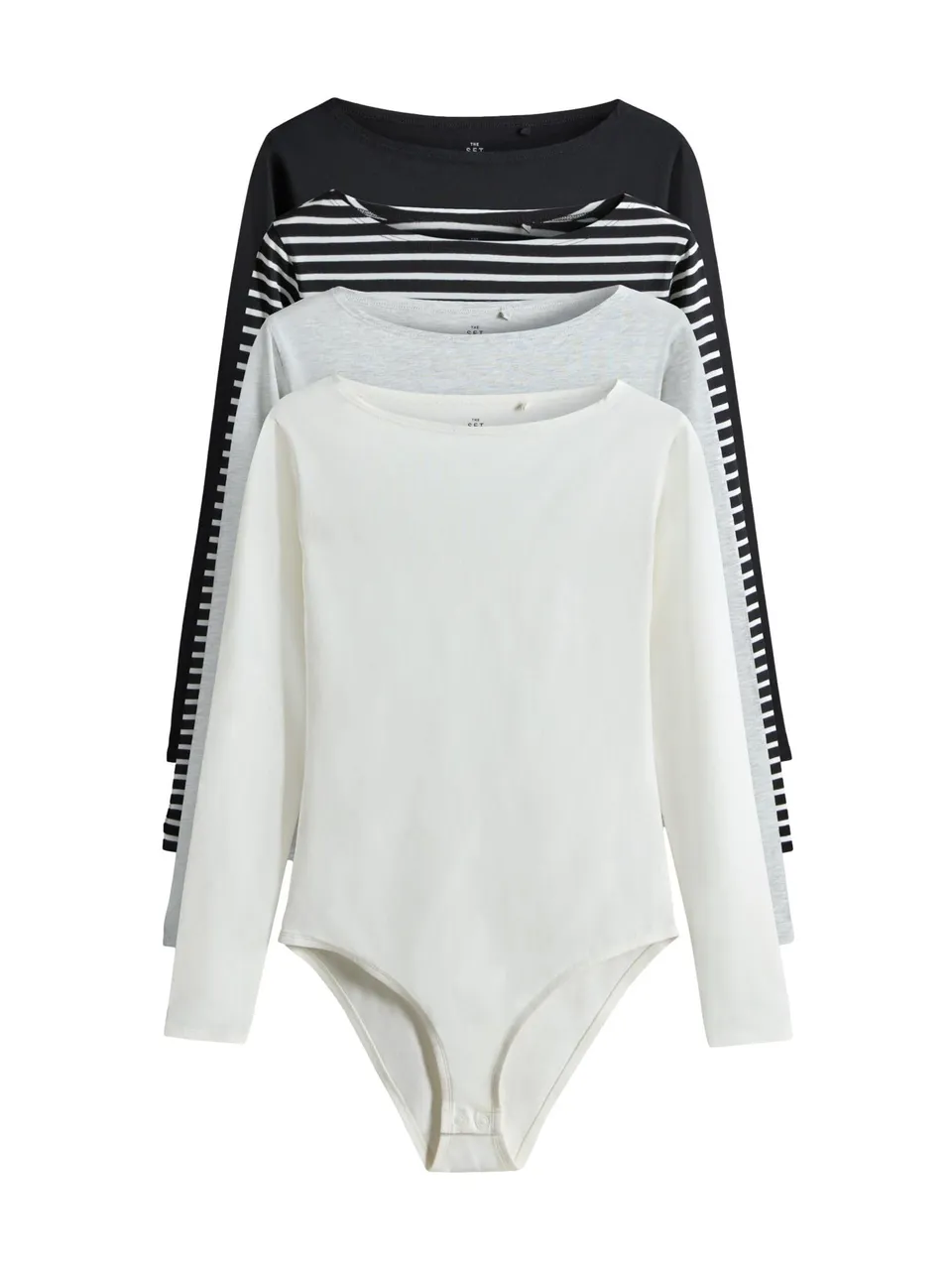 Geo Next The Set body maniche lunghe scollo barchetta 4 pezzi